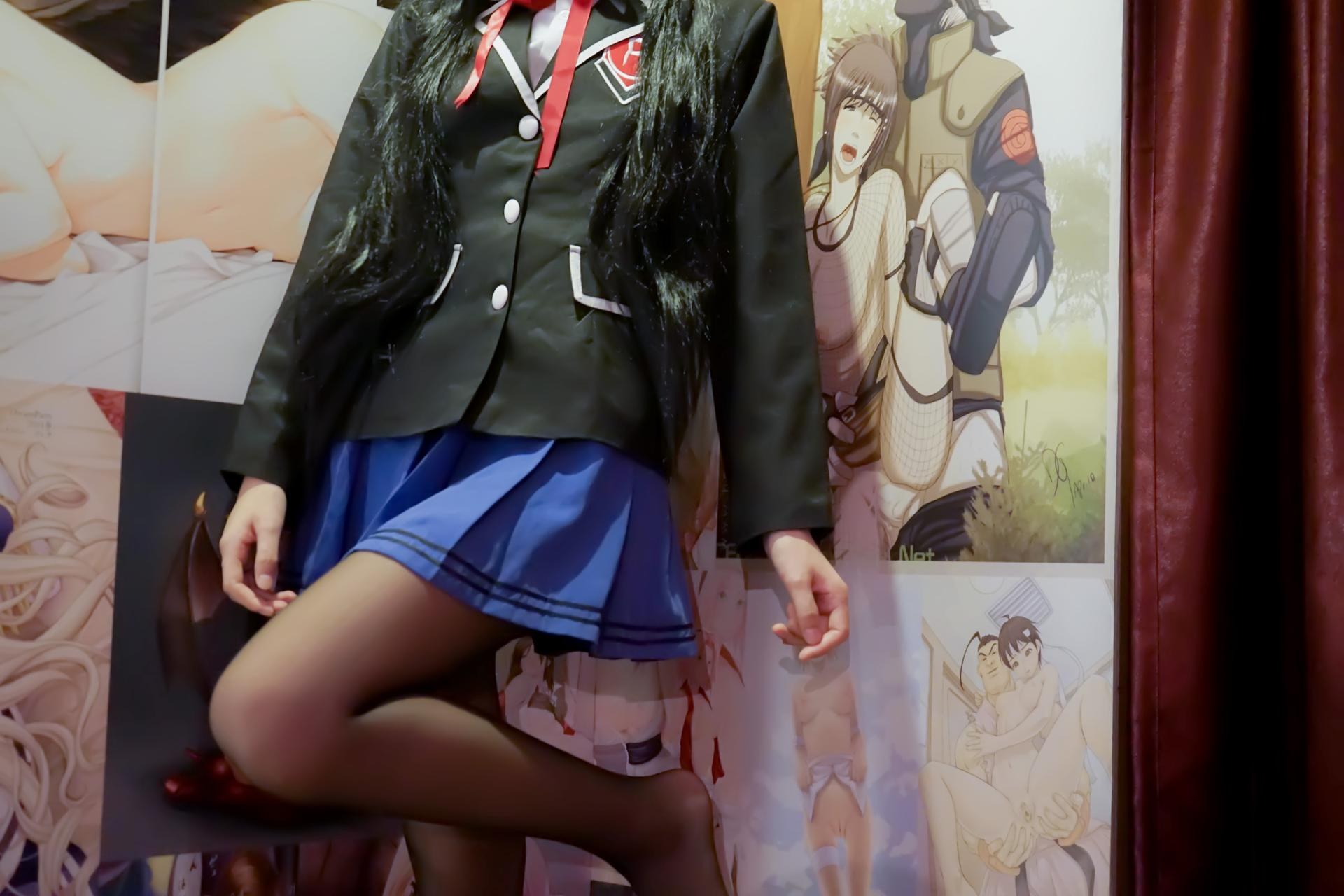 [cosplay] 少女映画 - 时崎狂三 校服：大尺度角色还原 81P