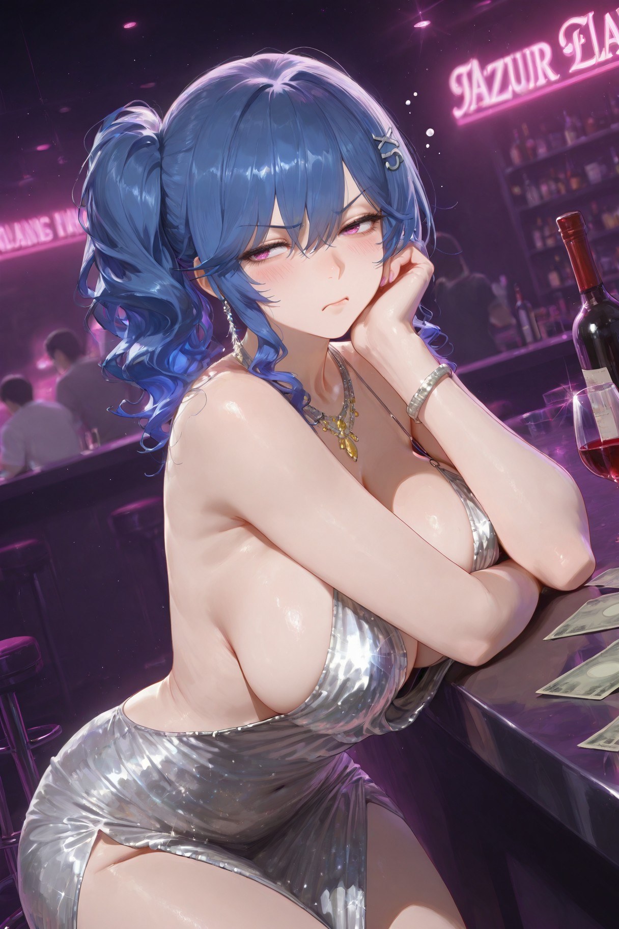 Azur Lane AI girls AI Porn - 碧蓝航线 圣路易斯：浴室湿身露穴 AI 裸图图库 Gallery 296P