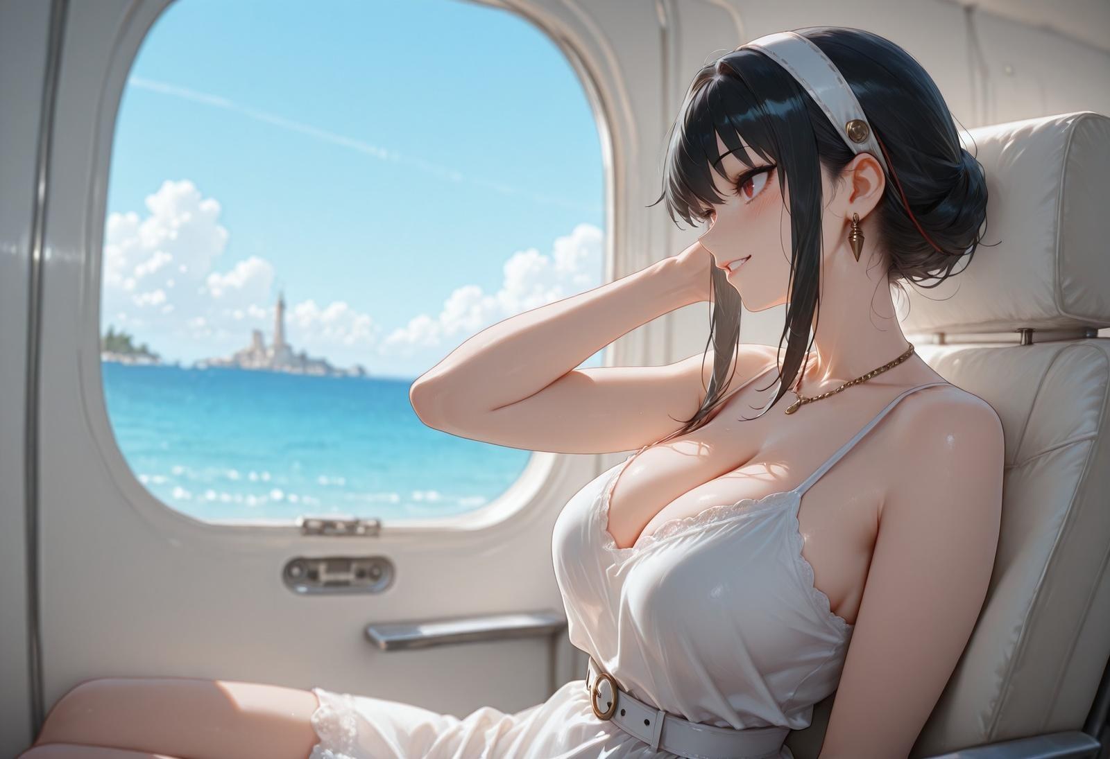 AI Porn - Spy x Family Yor Forger ชายหาดบิกินีภาพนู้ด AI 399P