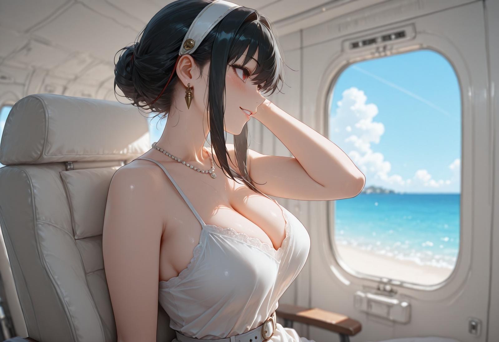 AI Porn - Spy x Family Yor Forger ชายหาดบิกินีภาพนู้ด AI 399P