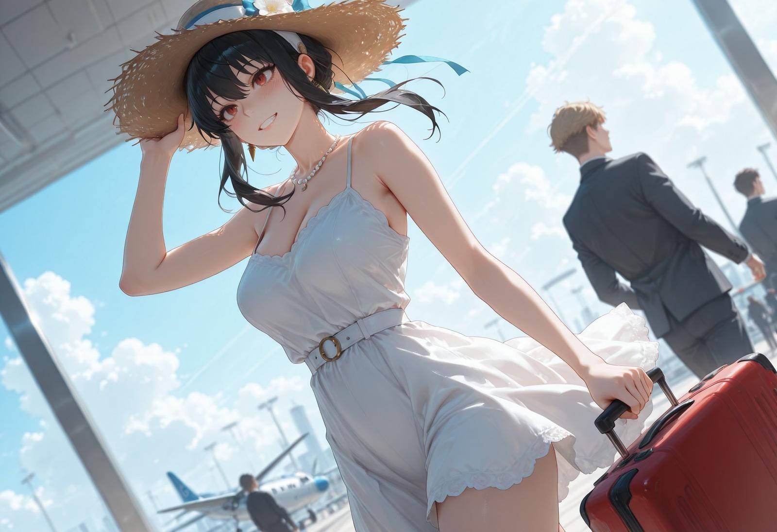 AI Porn - Spy x Family Yor Forger ชายหาดบิกินีภาพนู้ด AI 399P