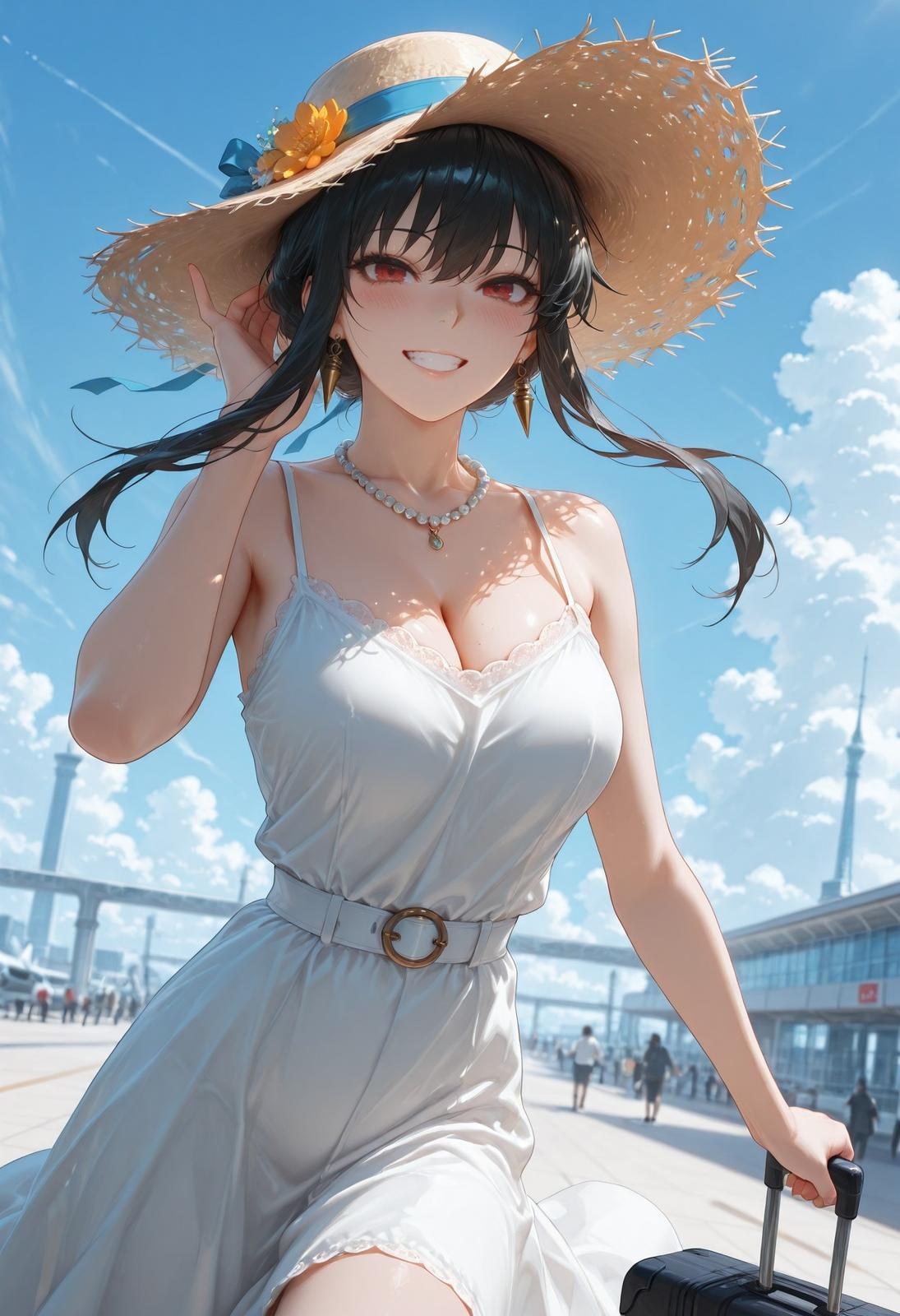 AI Porn - Spy x Family Yor Forger ชายหาดบิกินีภาพนู้ด AI 399P