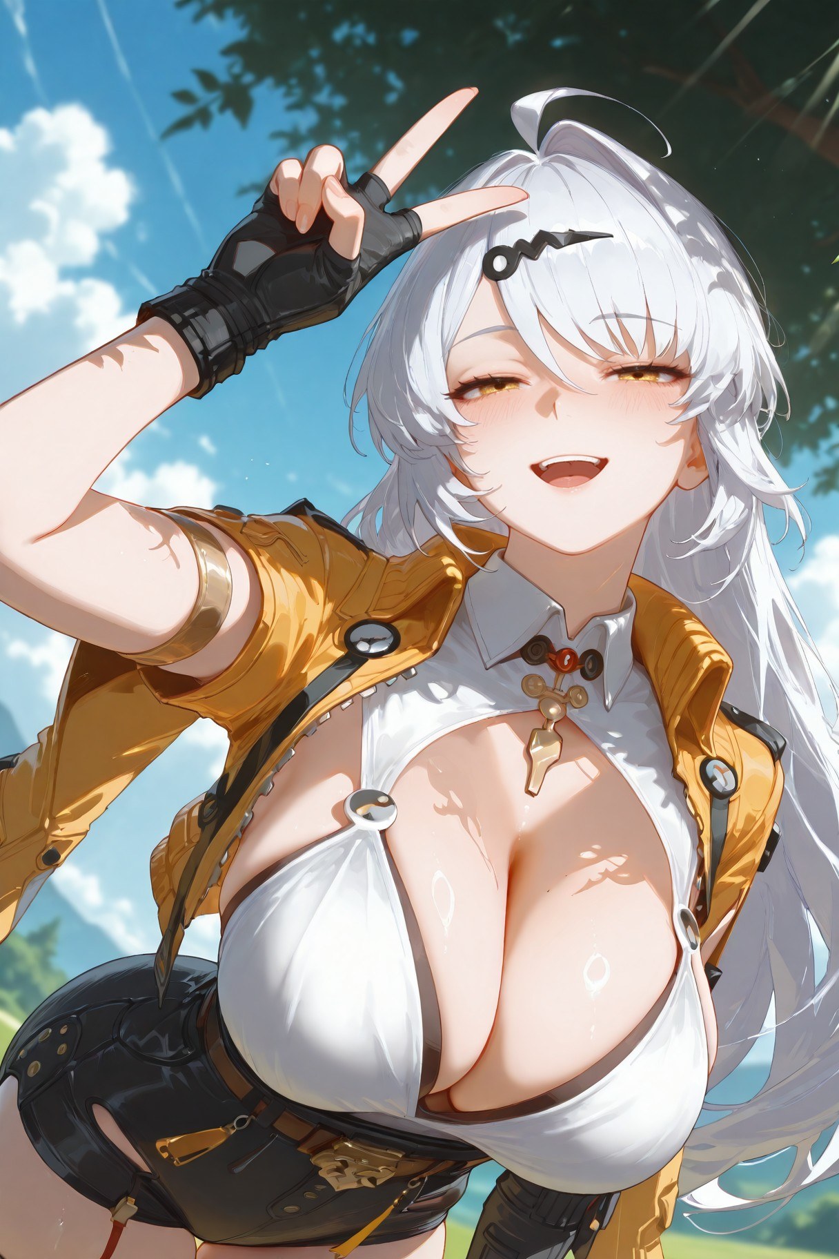 AI Porn - Zenless Zone Zero Yixuan Vol.1 ถุงน่องดำขาวลิงเจอรี AI 297P