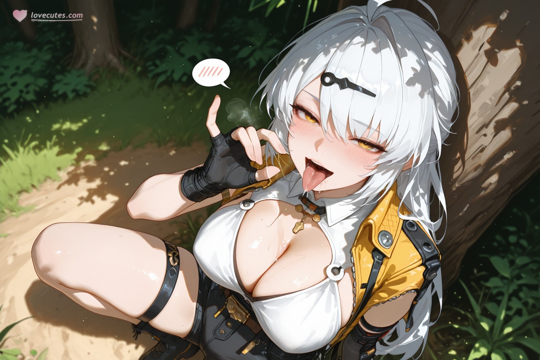 AI Porn - Zenless Zone Zero Yixuan Vol.1 ถุงน่องดำขาวลิงเจอรี AI 297P