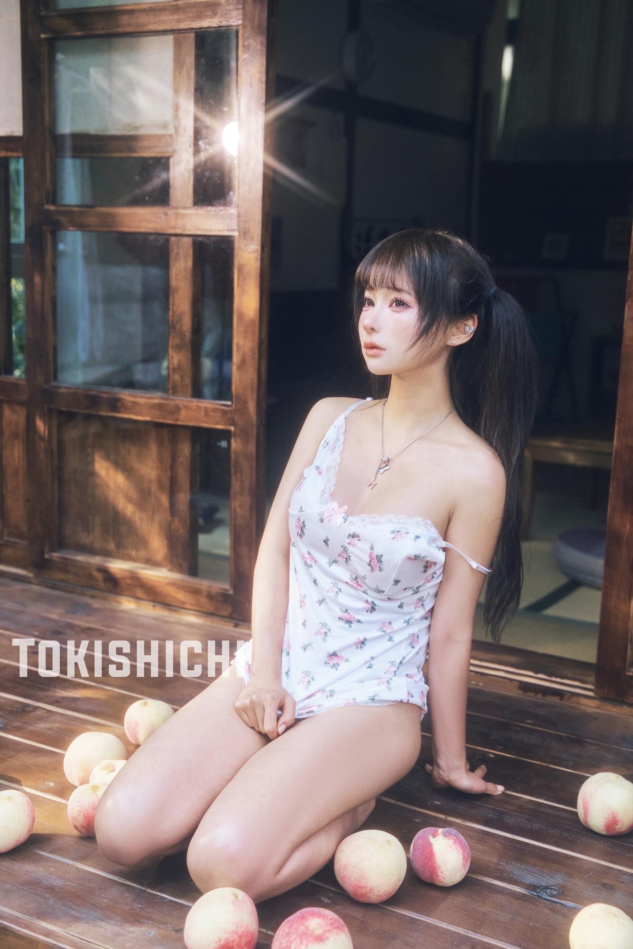 [Photo Set] 蠢沫沫 - ธีมพีชโฟโต้เซ็ตส่วนตัว 41P