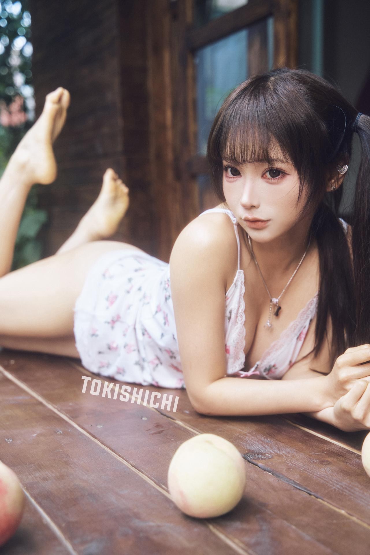 [Photo Set] 蠢沫沫 - ธีมพีชโฟโต้เซ็ตส่วนตัว 41P