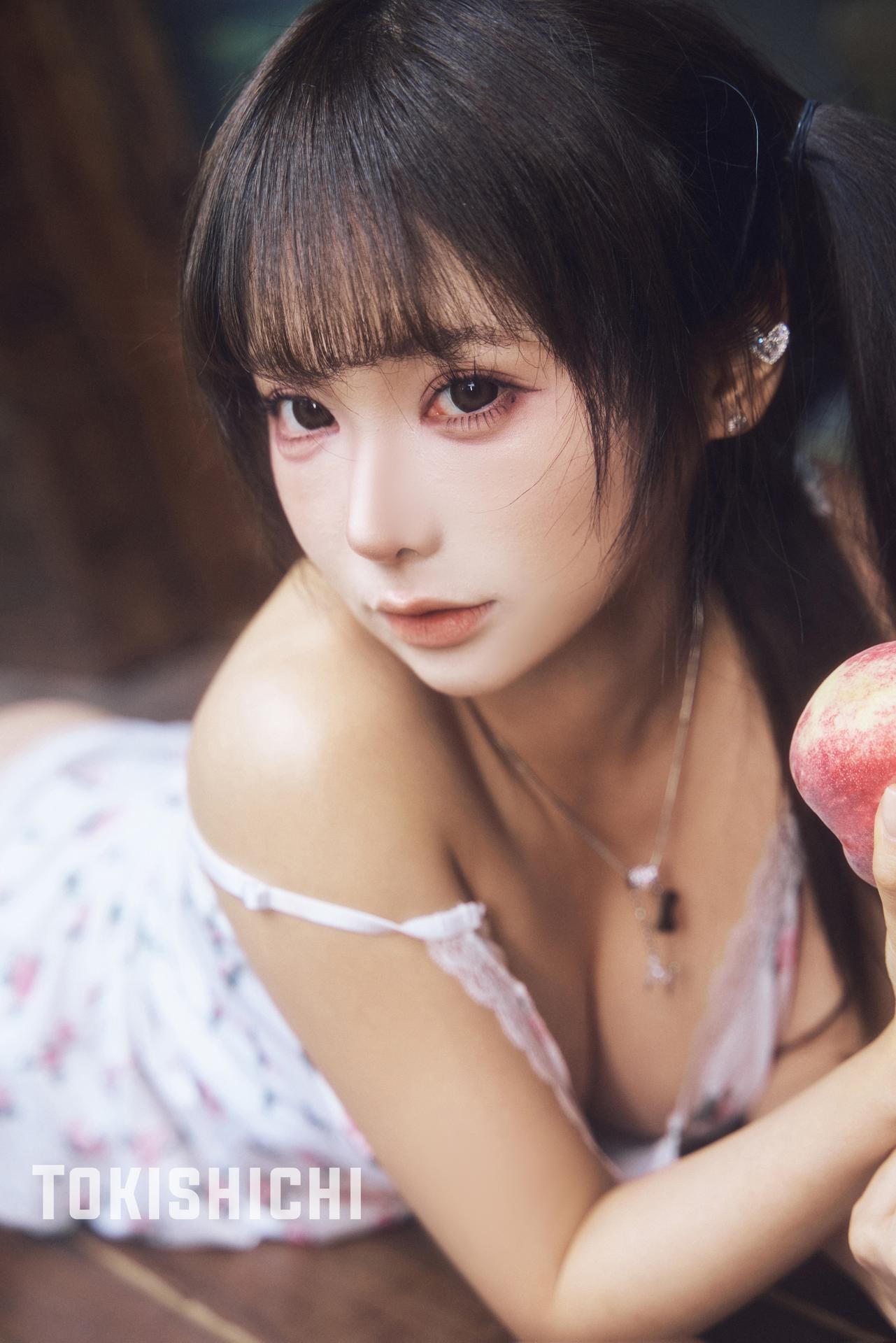 [Photo Set] 蠢沫沫 - ธีมพีชโฟโต้เซ็ตส่วนตัว 41P