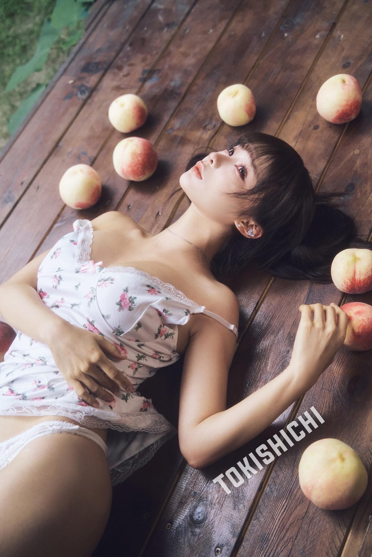 [Photo Set] 蠢沫沫 - ธีมพีชโฟโต้เซ็ตส่วนตัว 41P
