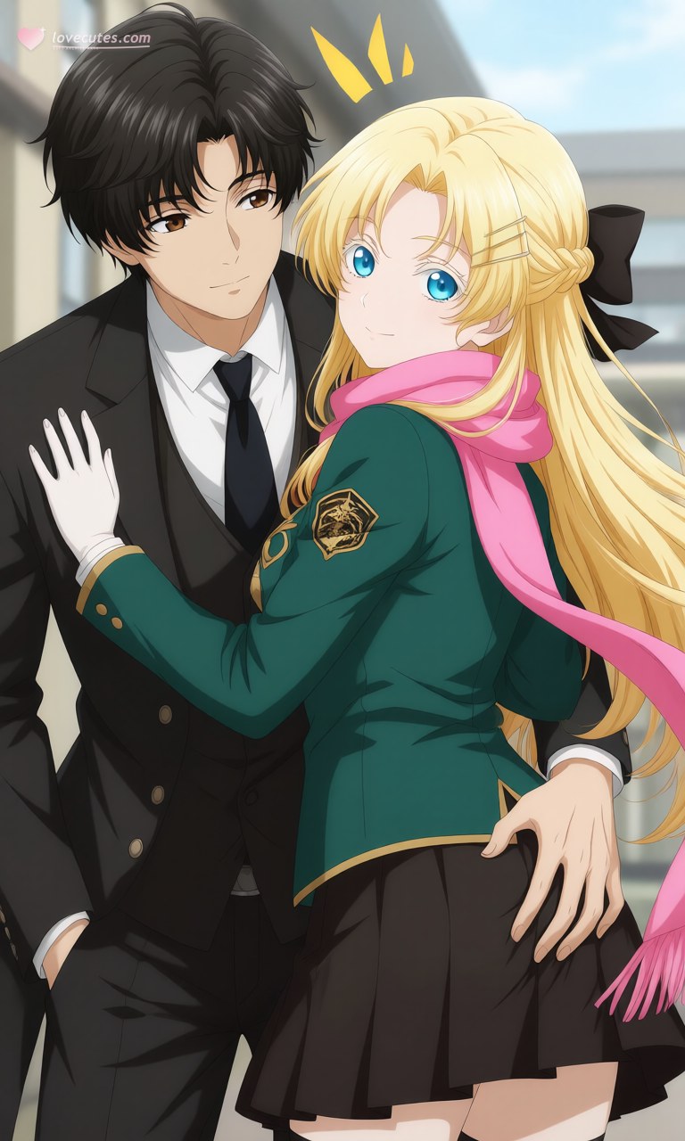 AI Generated Anime Girl - ロード・オブ・ミステリーズ クライン x ドラゴンラージャ 零 制服風 AI画像ギャラリー 207P