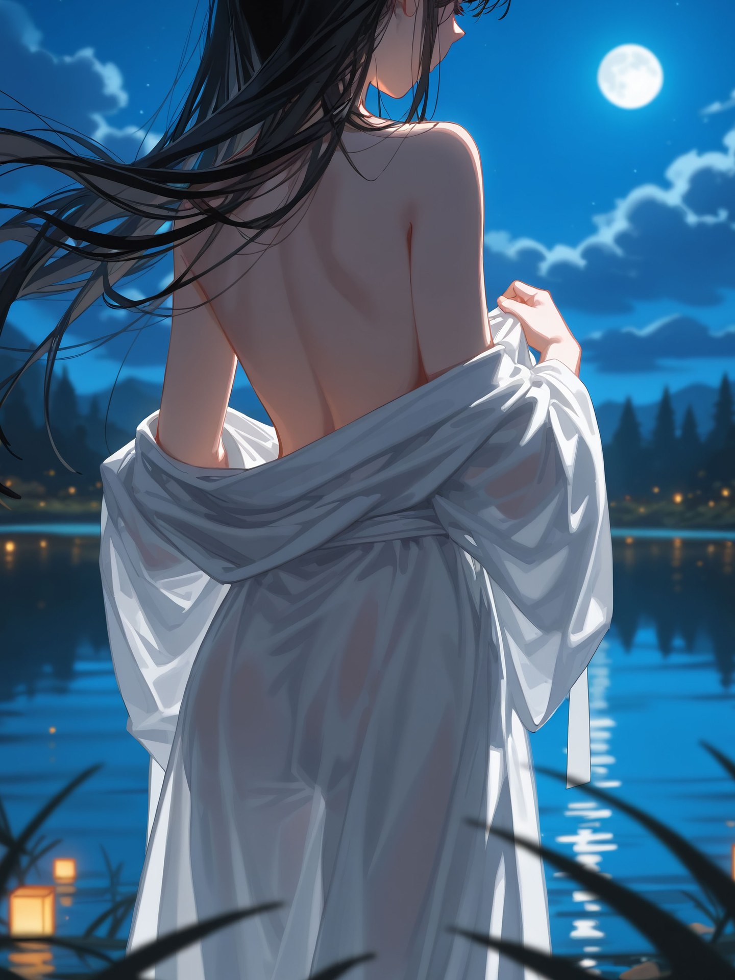 AI Nudes - 茶花娘子 濡れ感、トップレス AI画像ギャラリー 123P
