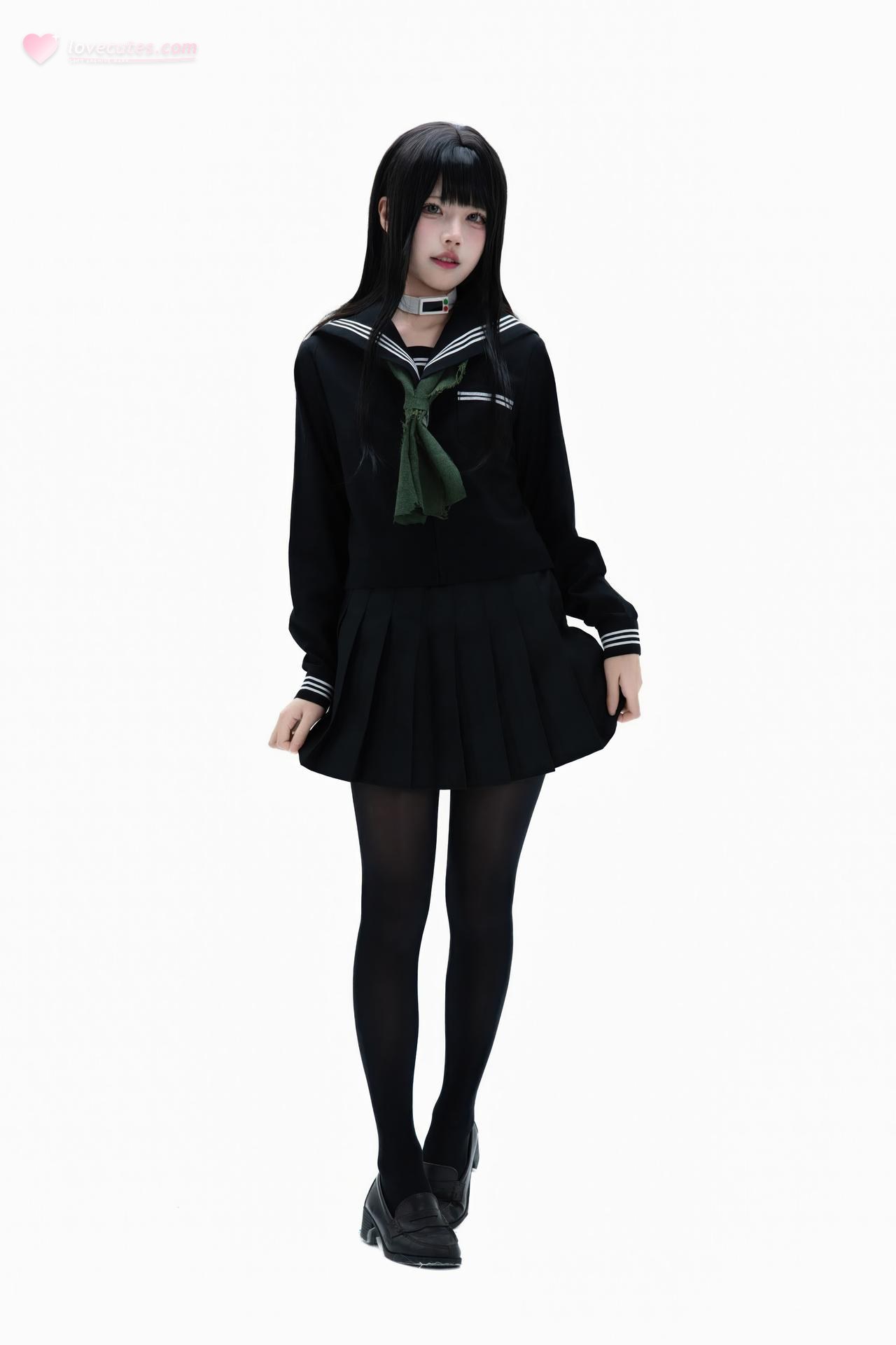 [cosplay] Shimizu Nagi - ชุดภาพ Rinne Byakuya white-hair costume set 72P