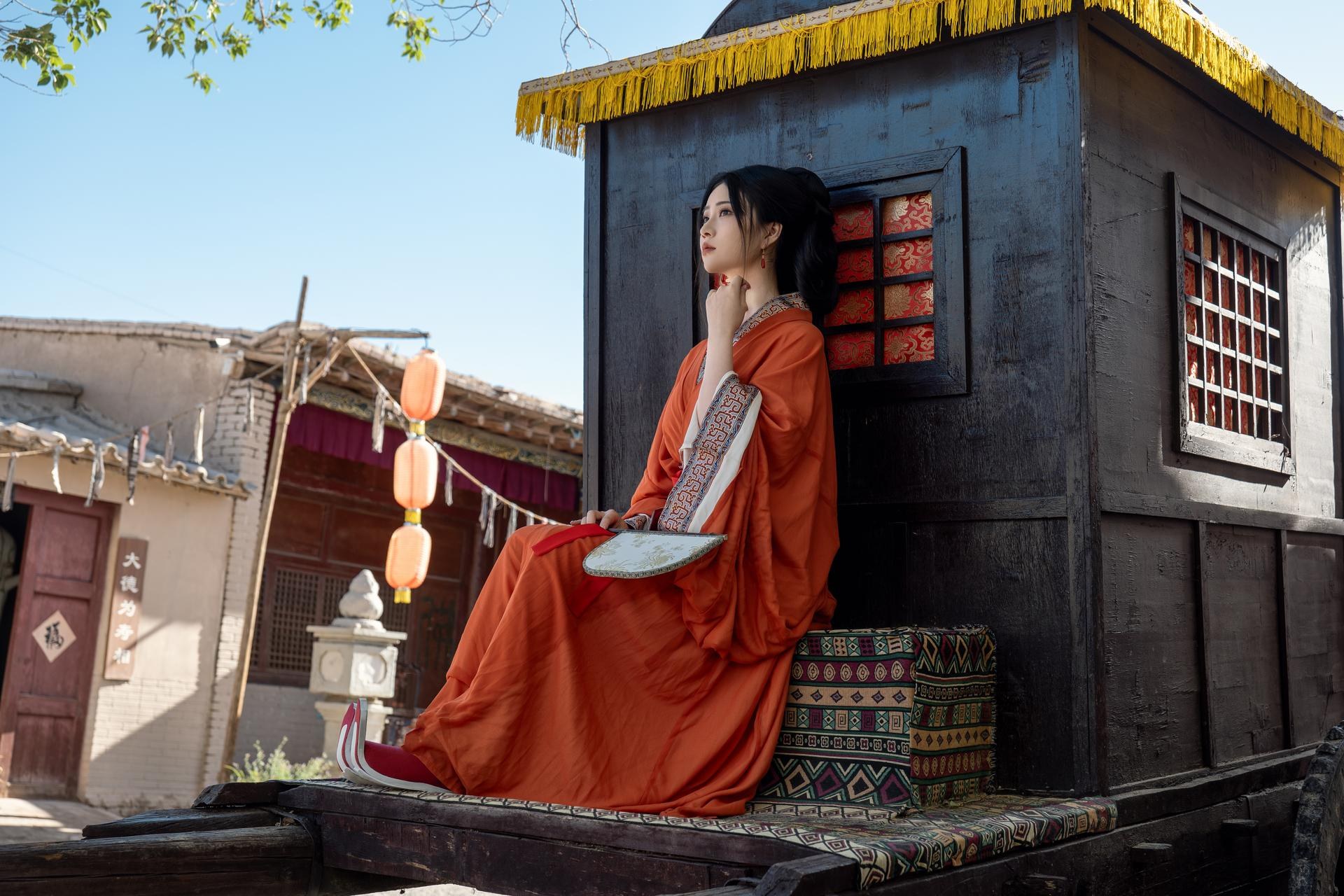 [photo shoot] Nnian - warring-states robe themed portrait set 사진 세트 60P
