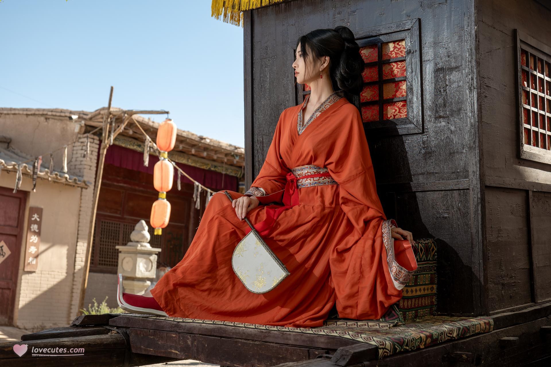 [photo shoot] Nnian - warring-states robe themed portrait set 사진 세트 60P