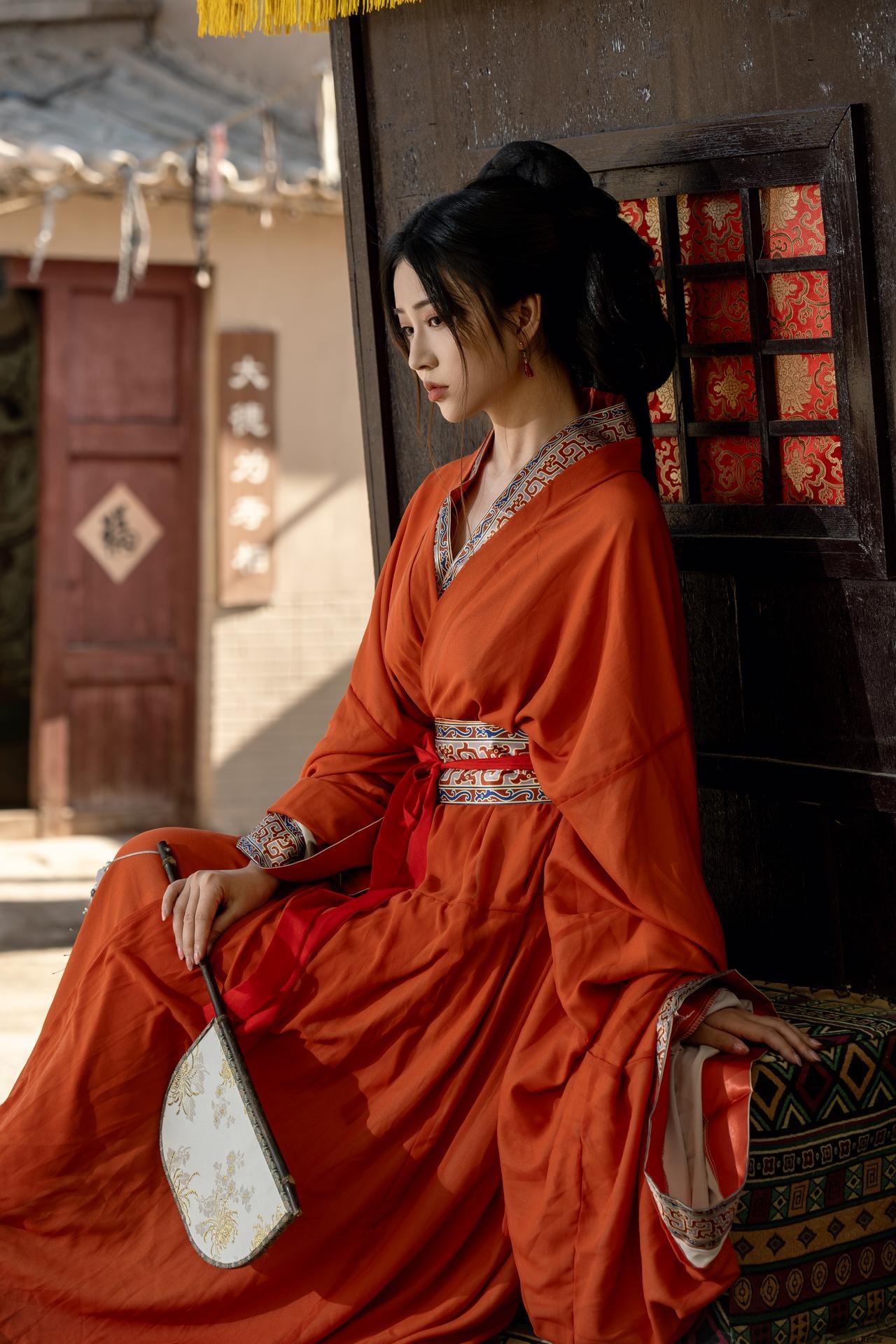[photo shoot] Nnian - warring-states robe themed portrait set 사진 세트 60P