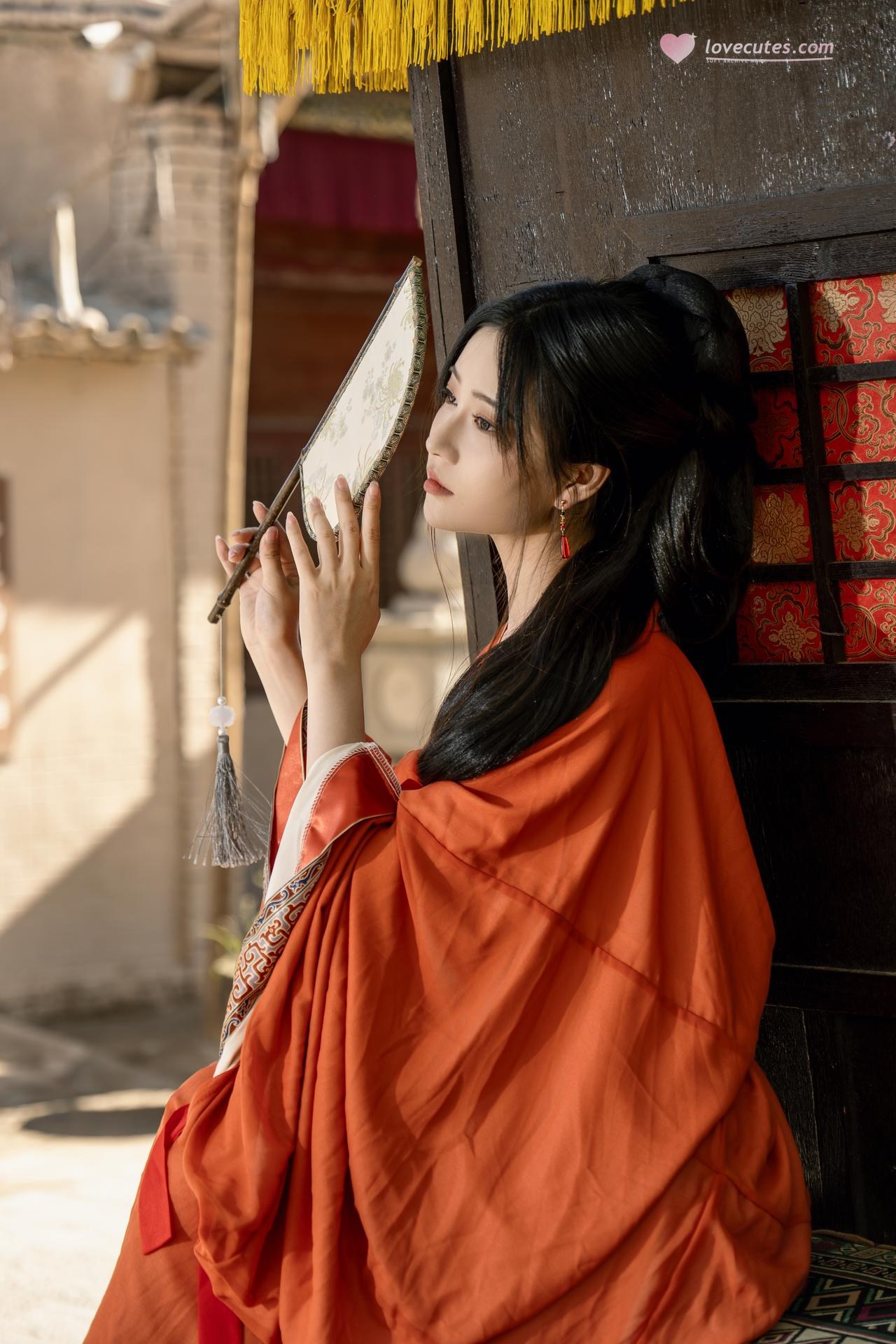 [photo shoot] Nnian - warring-states robe themed portrait set 사진 세트 60P