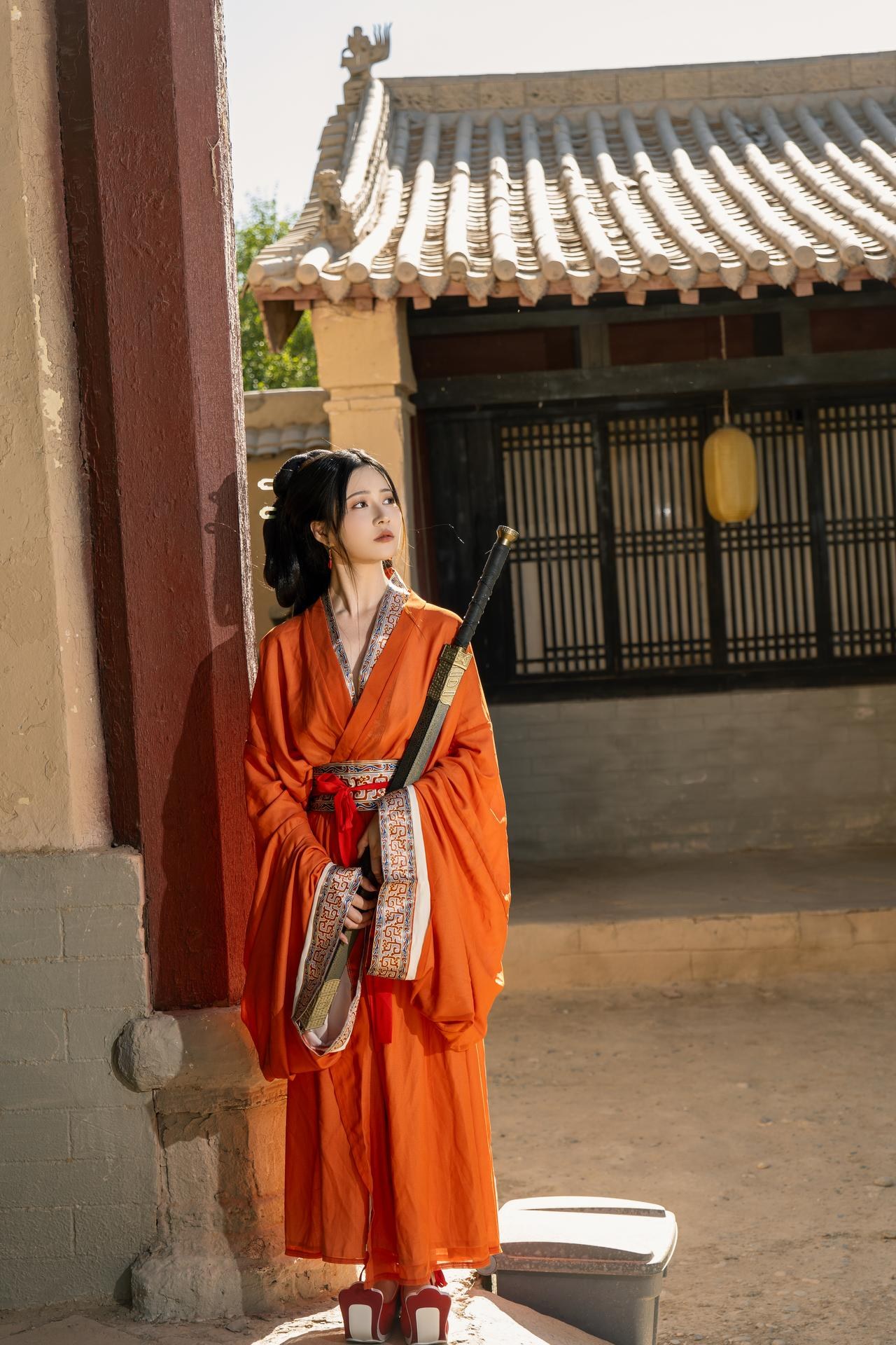 [photo shoot] Nnian - warring-states robe themed portrait set 사진 세트 60P