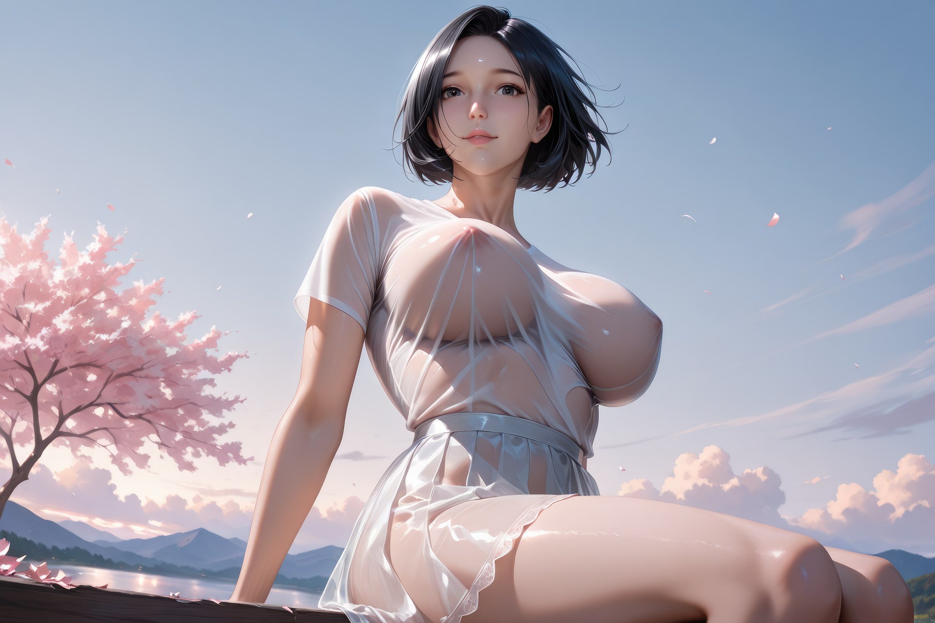 AI Porn - 吞噬星空 女向导：紧身衣湿身露穴成人向图集 895P