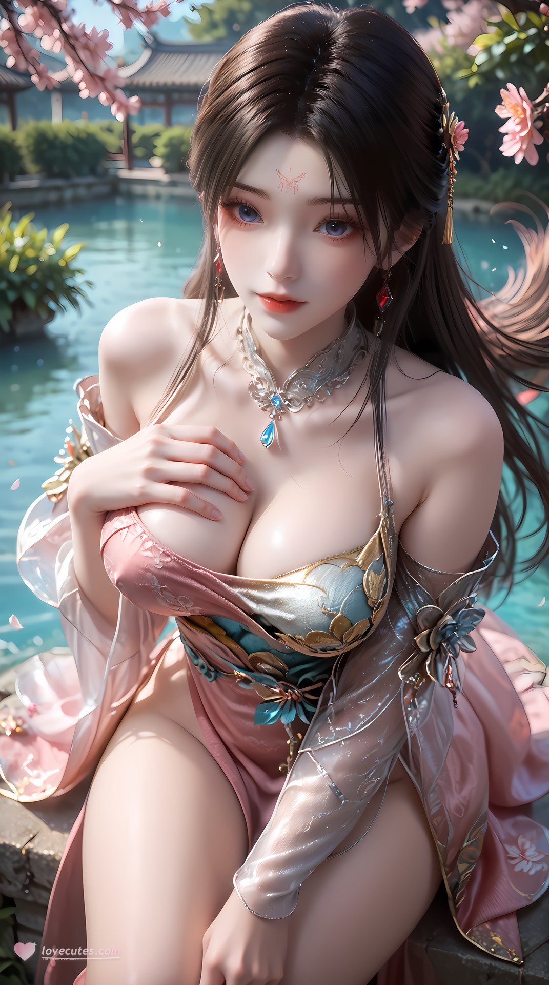 AI Porn - 顧沐清 ビキニ、濡れ感、露出ヌード AI画像ギャラリー 92P