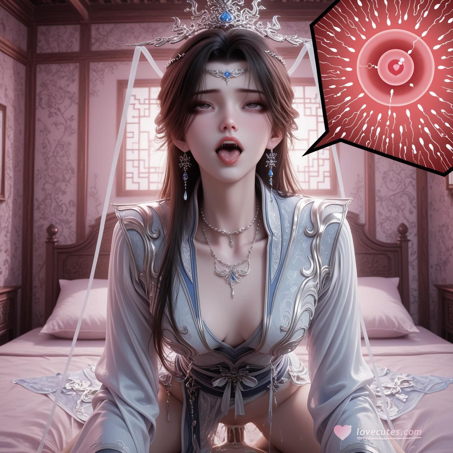 AI Porn - 仙逆 李慕婉：紧身衣湿身露穴成人向图集 124P