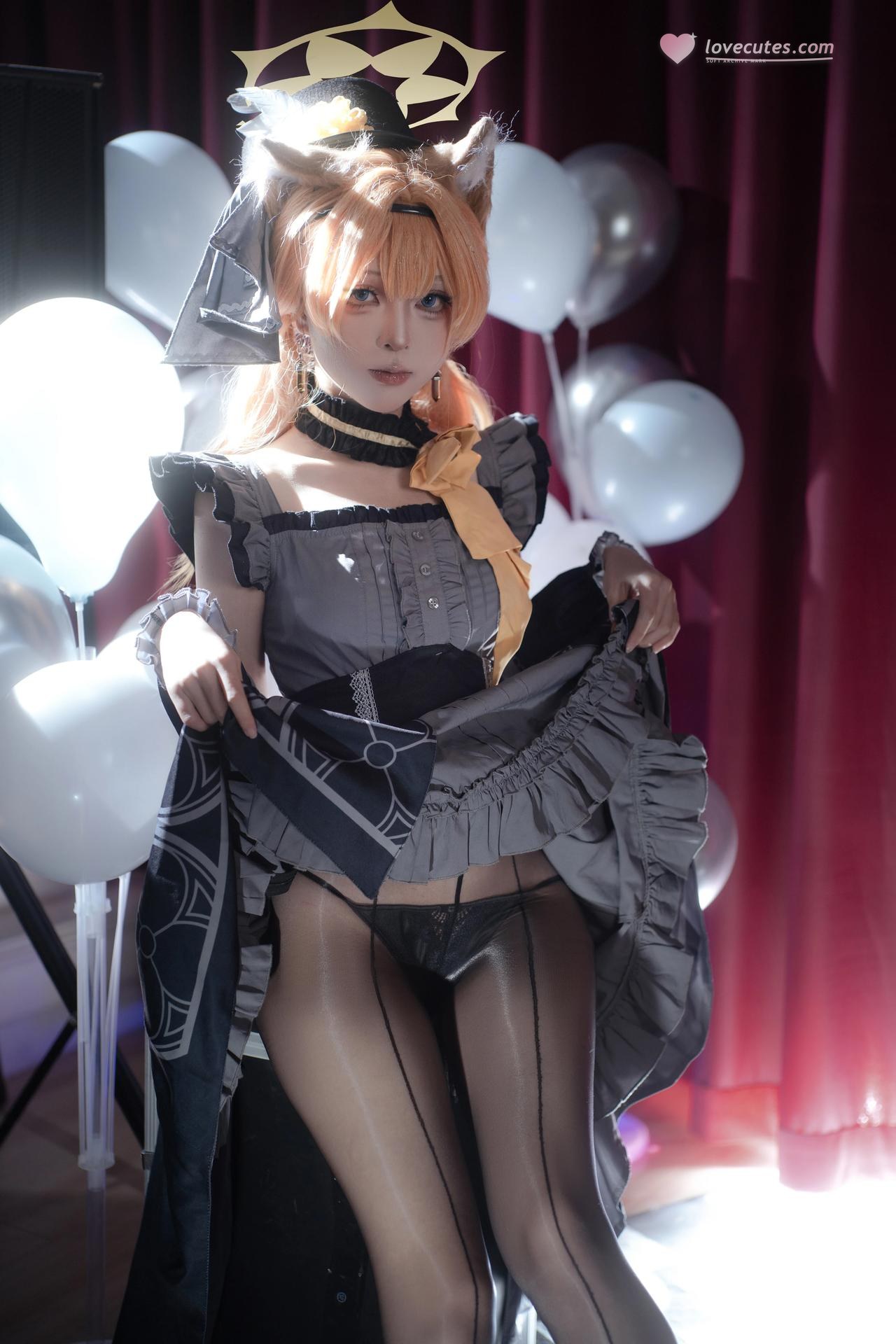 [Cosplay] Vector Fish bộ ảnh cosplay, black stockings, leg-focused poses 40P