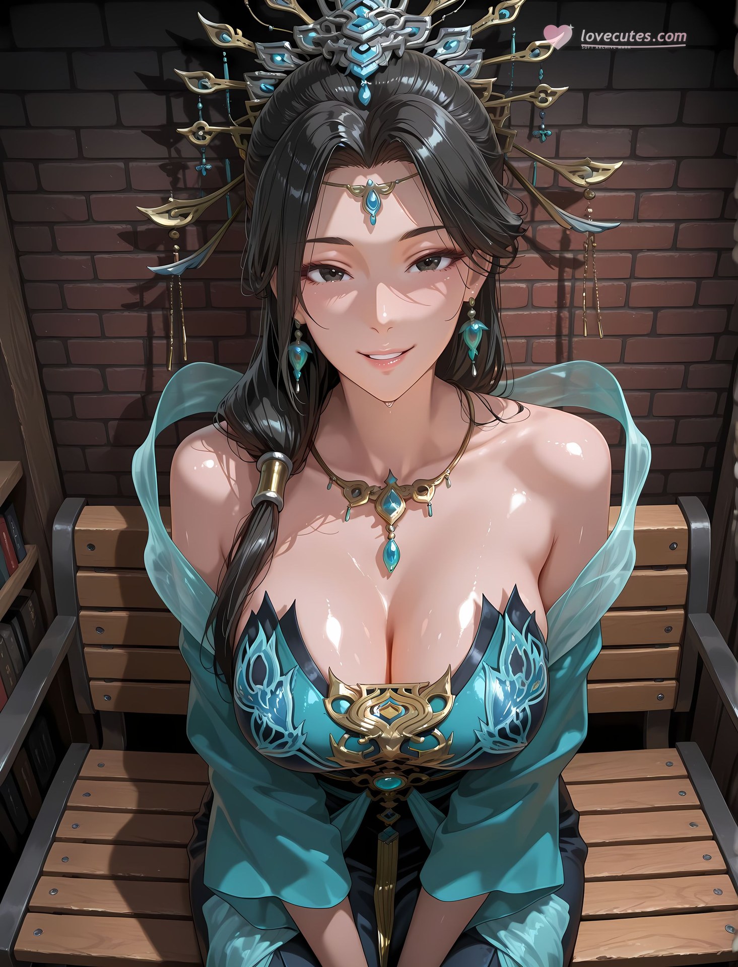 AI Porn - 國漫女神 燕傾霏 ボディスーツ 濡れ感 露出ヌード AI画像ギャラリー 216P
