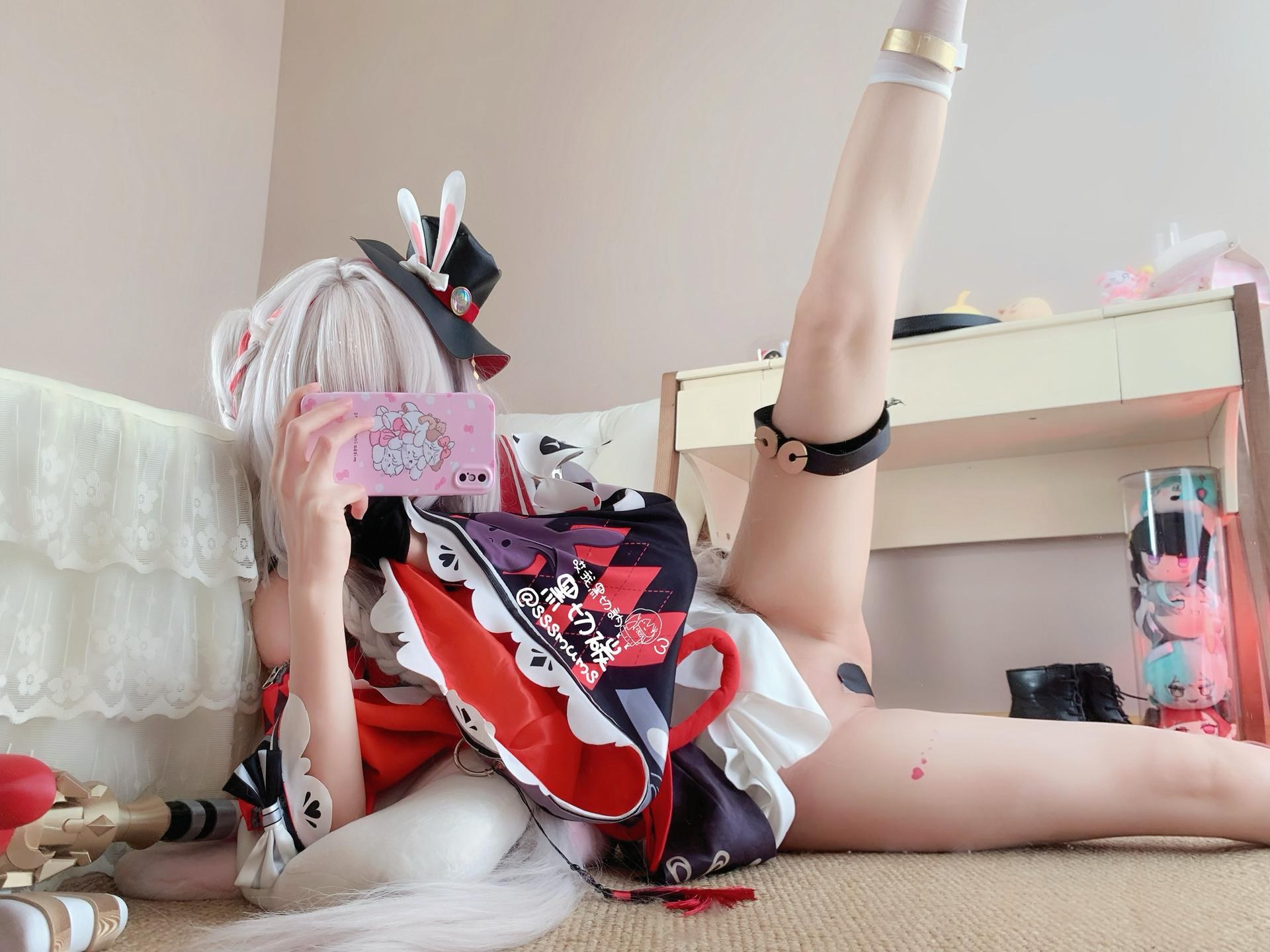 [Cosplay] Cookie Soft Fufu โฟโต้เซ็ต cosplay, leg-focused poses, video extras 34P7V