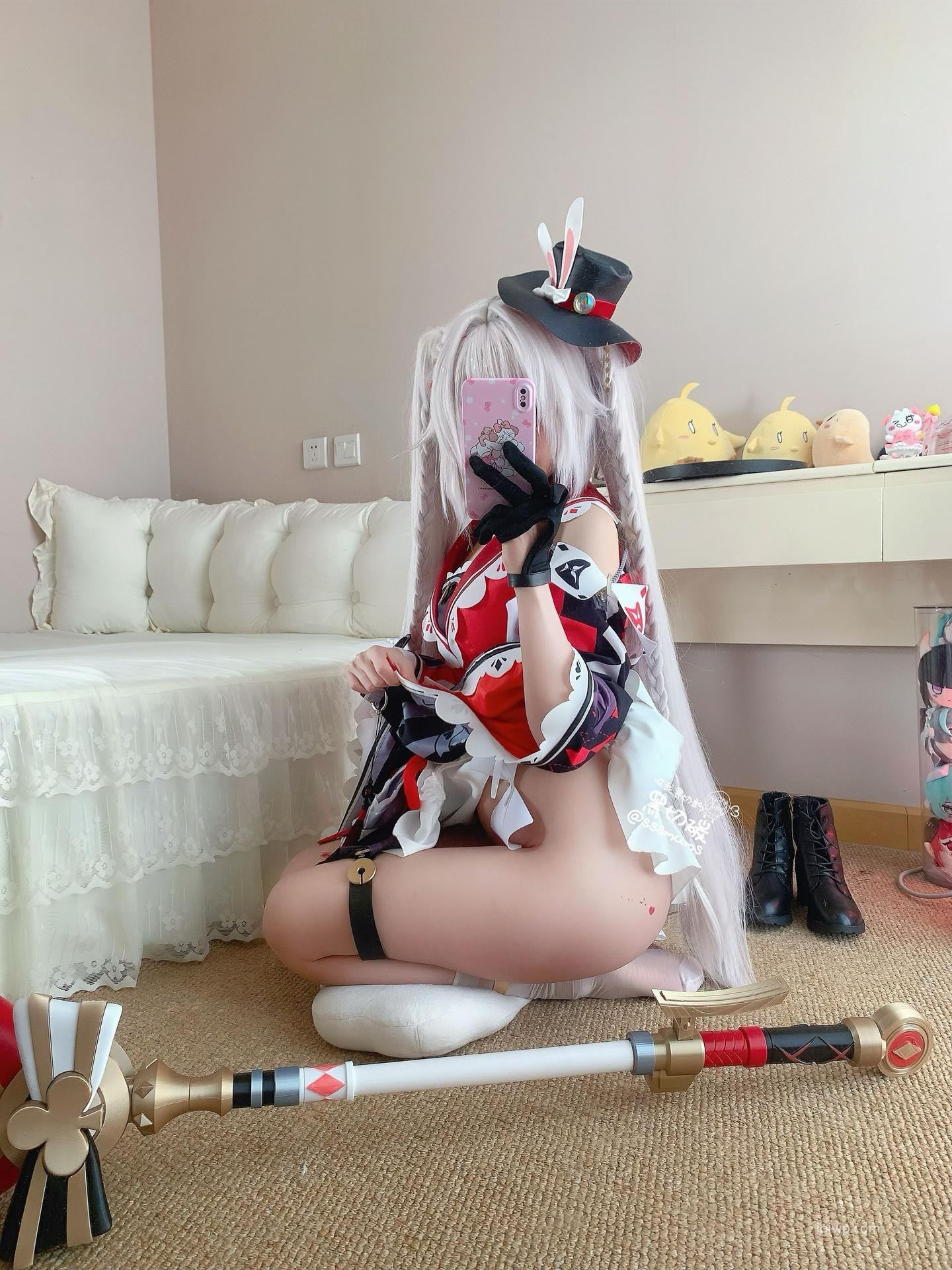 [Cosplay] Cookie Soft Fufu โฟโต้เซ็ต cosplay, leg-focused poses, video extras 34P7V