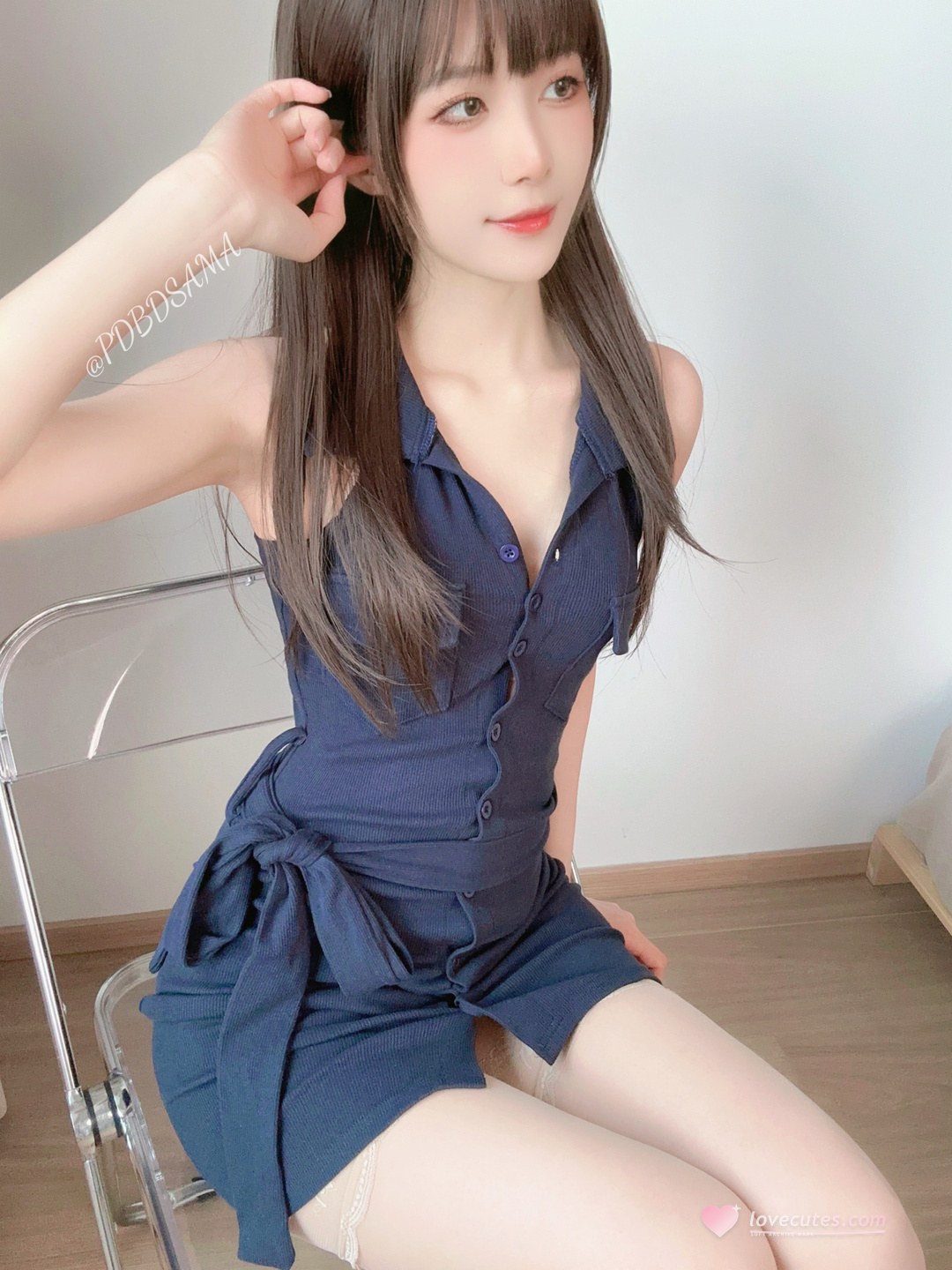 [Private Room] Pudding Dafa - membership bundle private-room photos, leg-focused poses, video extras 24P3V