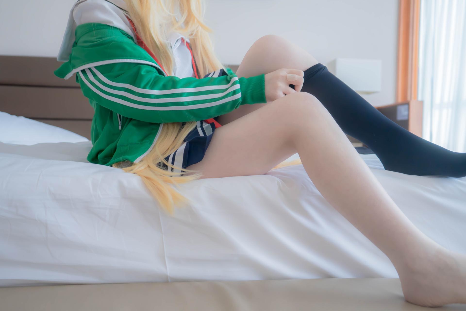 [Cosplay] Shaonvyinghua - Eriri Spencer Sawamura School Uniform Black Stockings Adult Set 93P