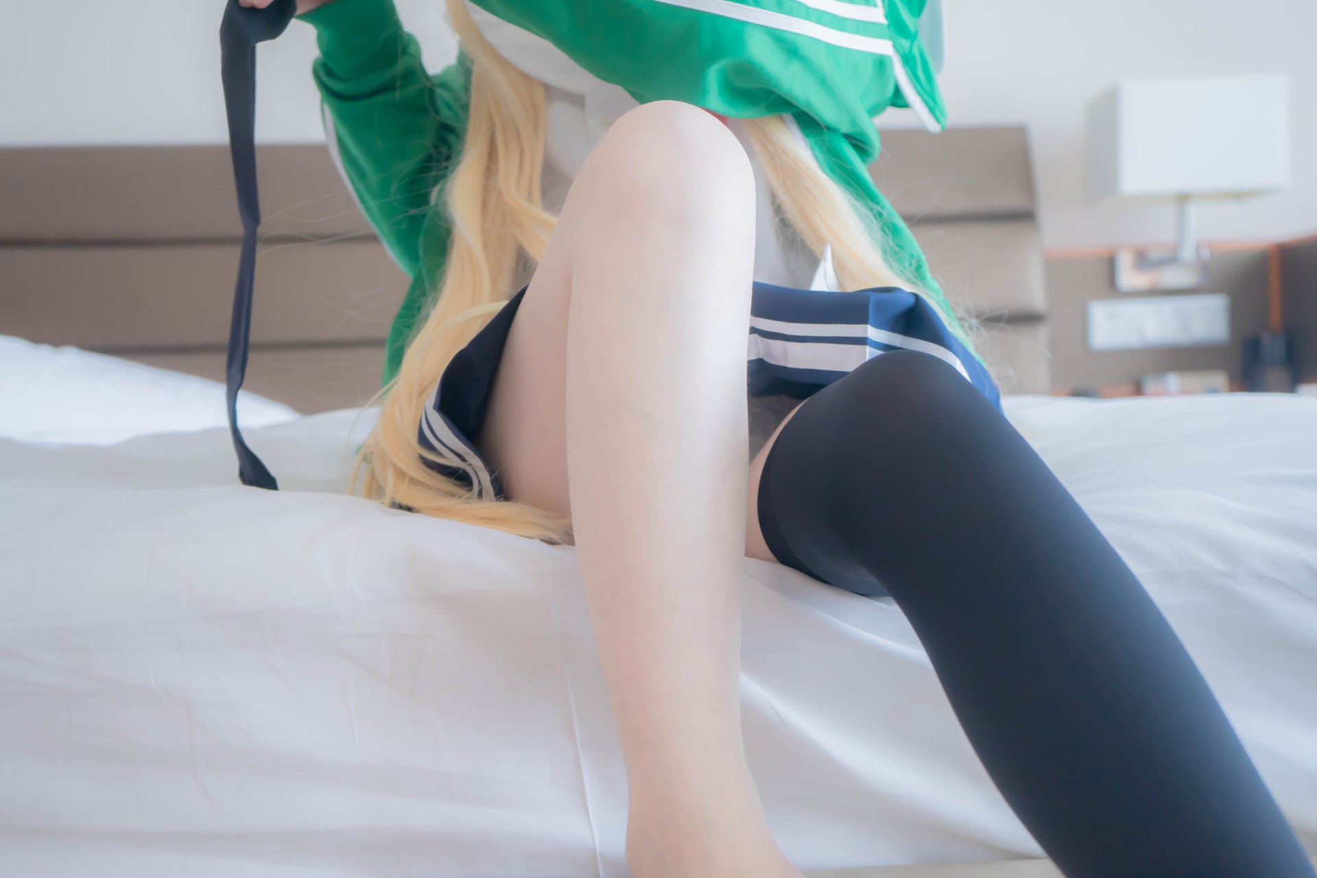 [Cosplay] Shaonvyinghua - Eriri Spencer Sawamura School Uniform Black Stockings Adult Set 93P