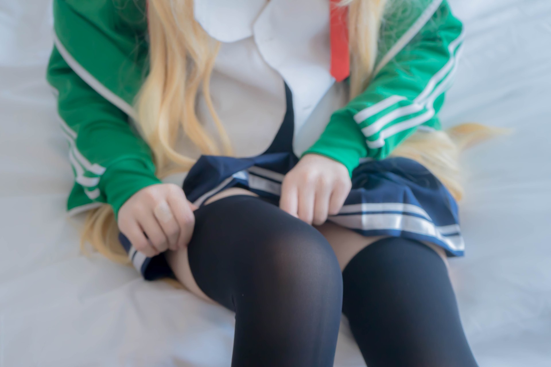 [Cosplay] Shaonvyinghua - Eriri Spencer Sawamura School Uniform Black Stockings Adult Set 93P
