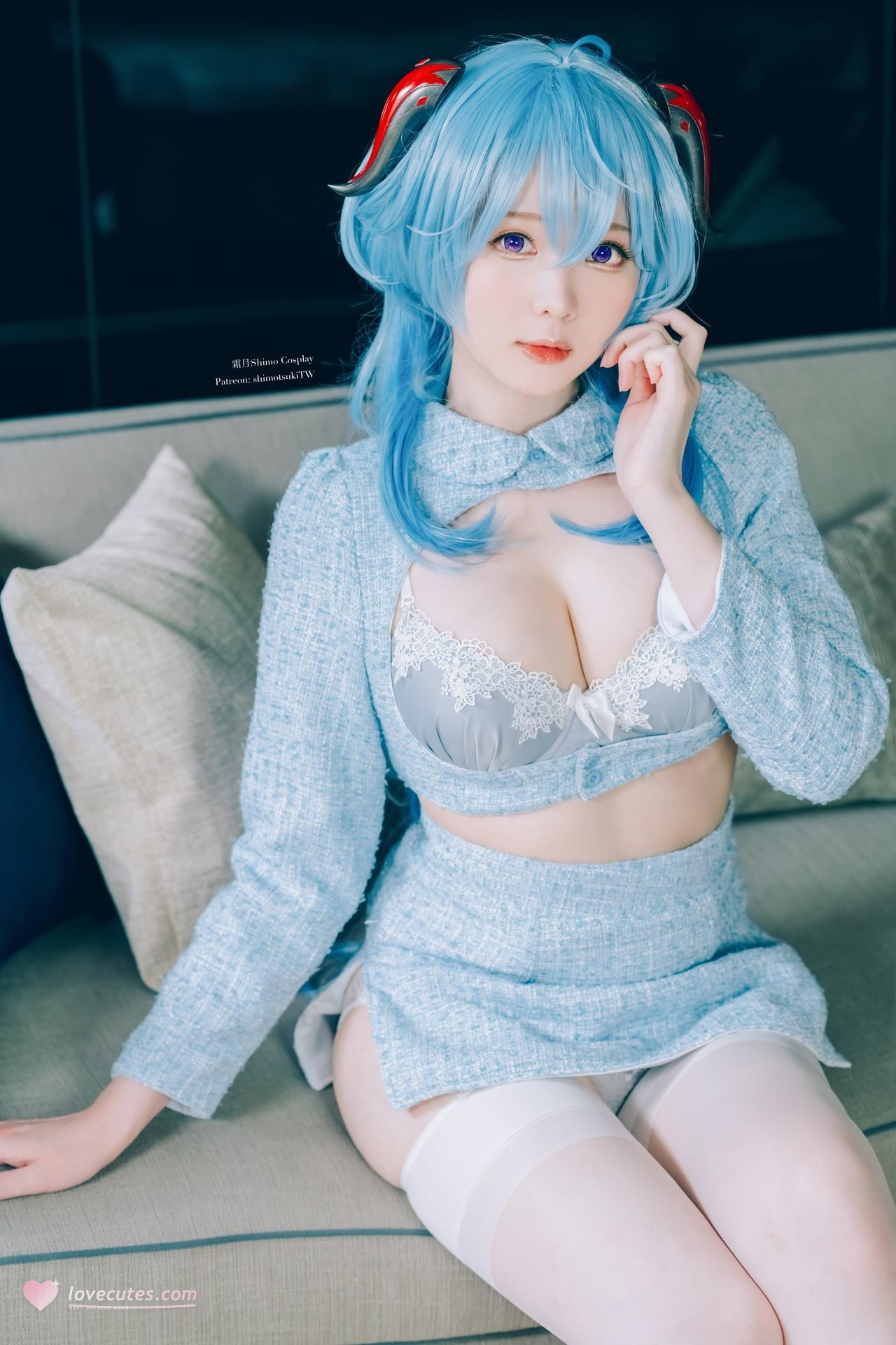 [Cosplay] 霜月shimo - 성인 실사 화보 세트 15P