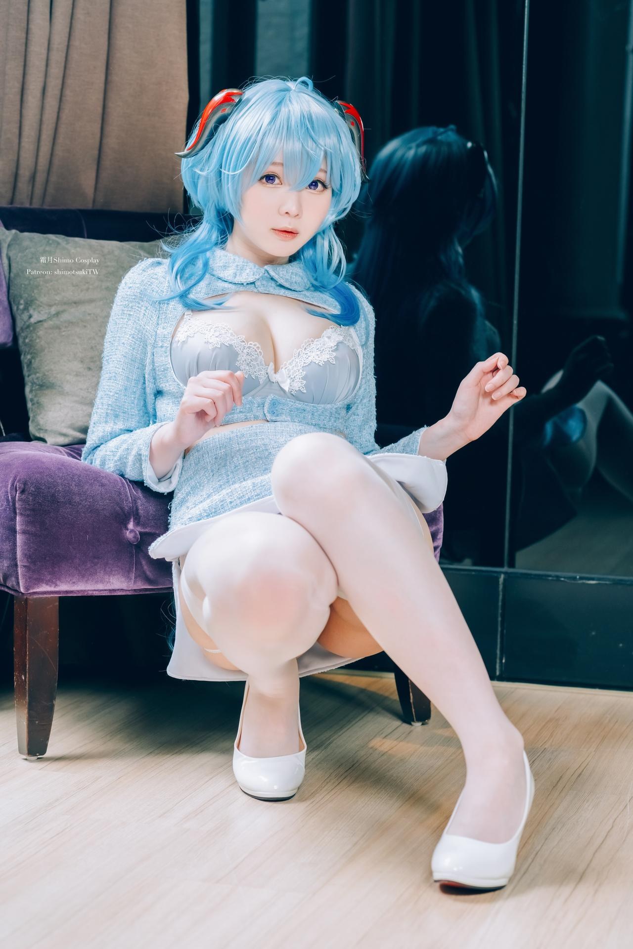 [Cosplay] 霜月shimo - 성인 실사 화보 세트 15P