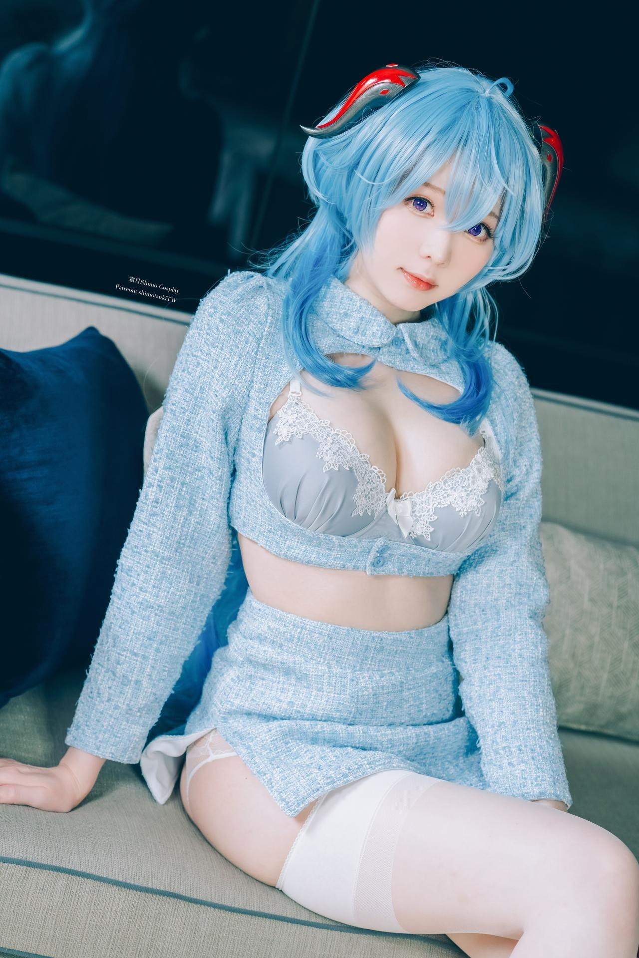 [Cosplay] 霜月shimo - 성인 실사 화보 세트 15P