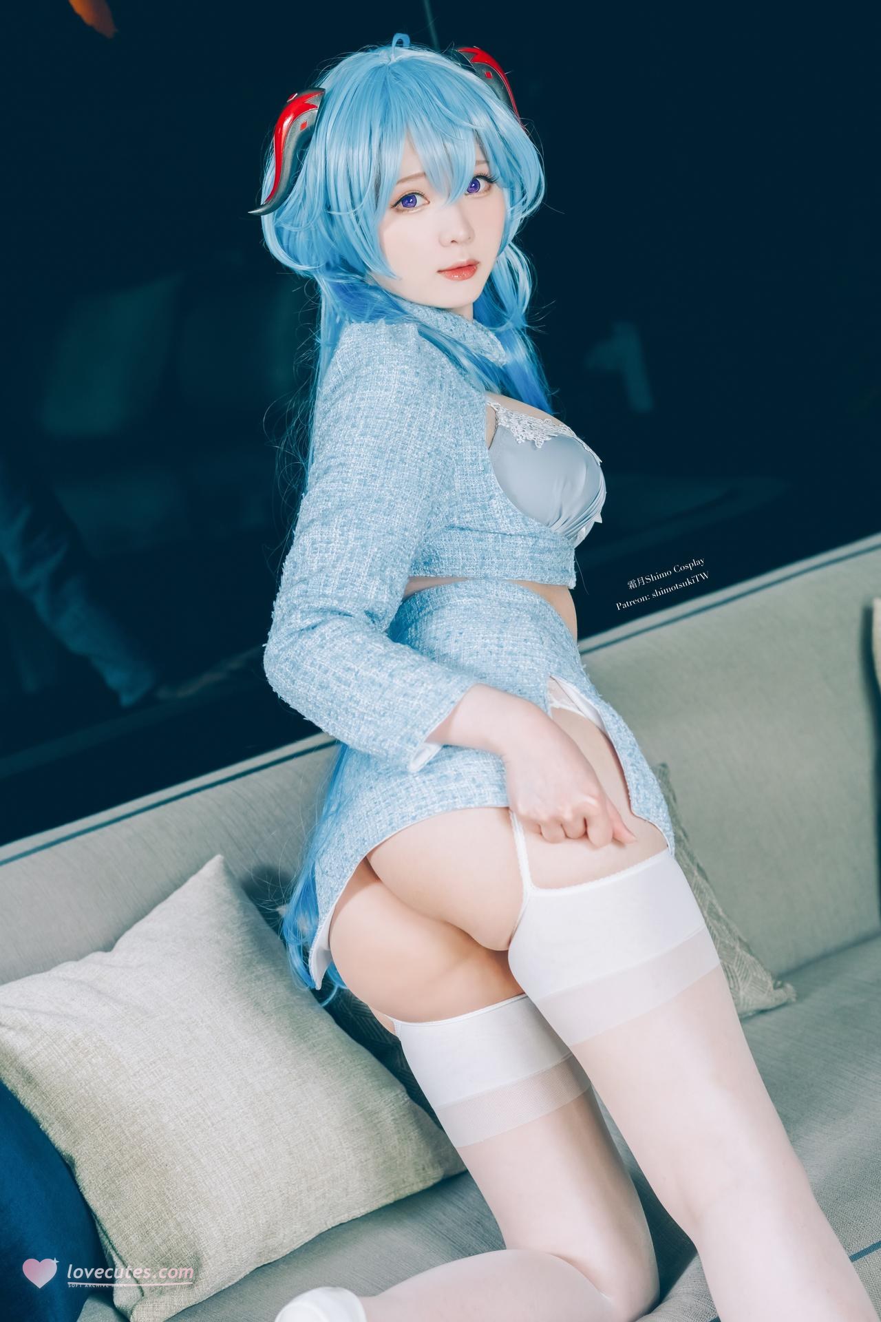 [Cosplay] 霜月shimo - 성인 실사 화보 세트 15P