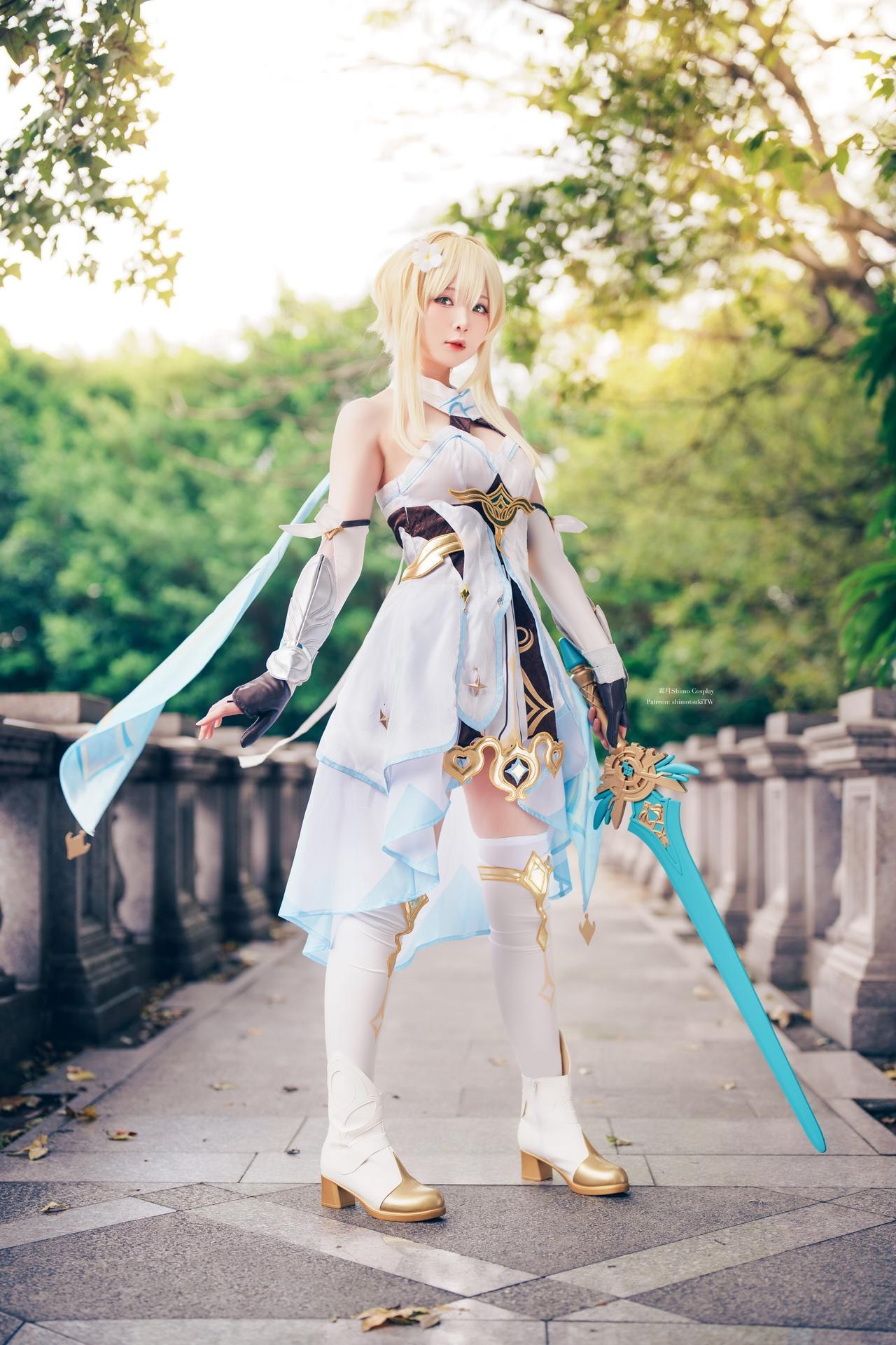 [Cosplay] 霜月shimo - 성인 실사 화보 세트 18P