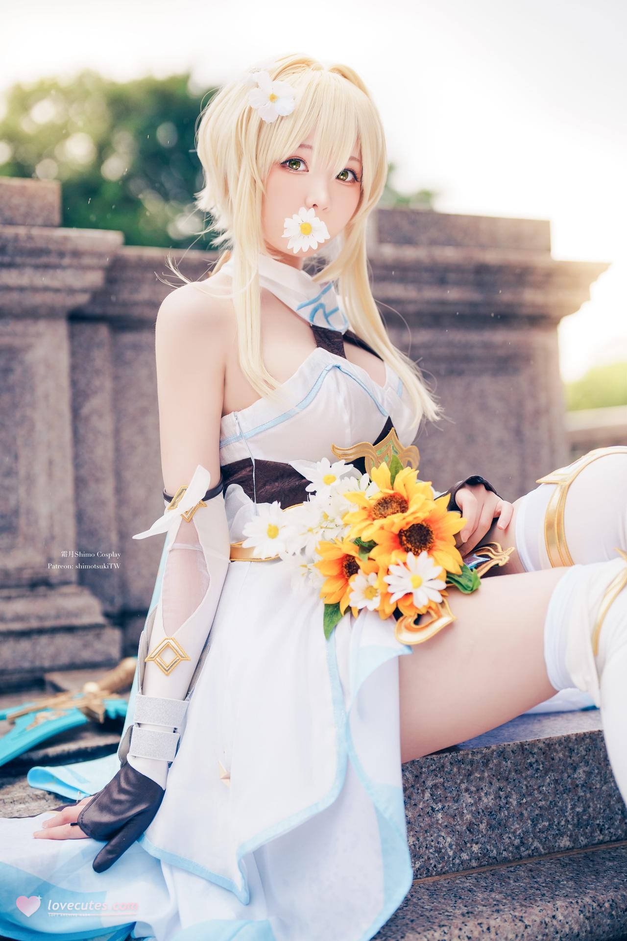 [Cosplay] 霜月shimo - 성인 실사 화보 세트 18P