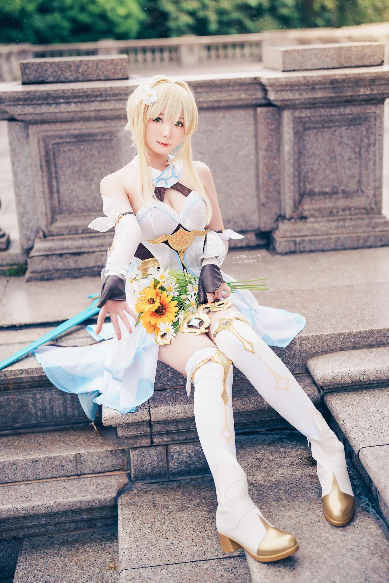 [Cosplay] 霜月shimo - 성인 실사 화보 세트 18P