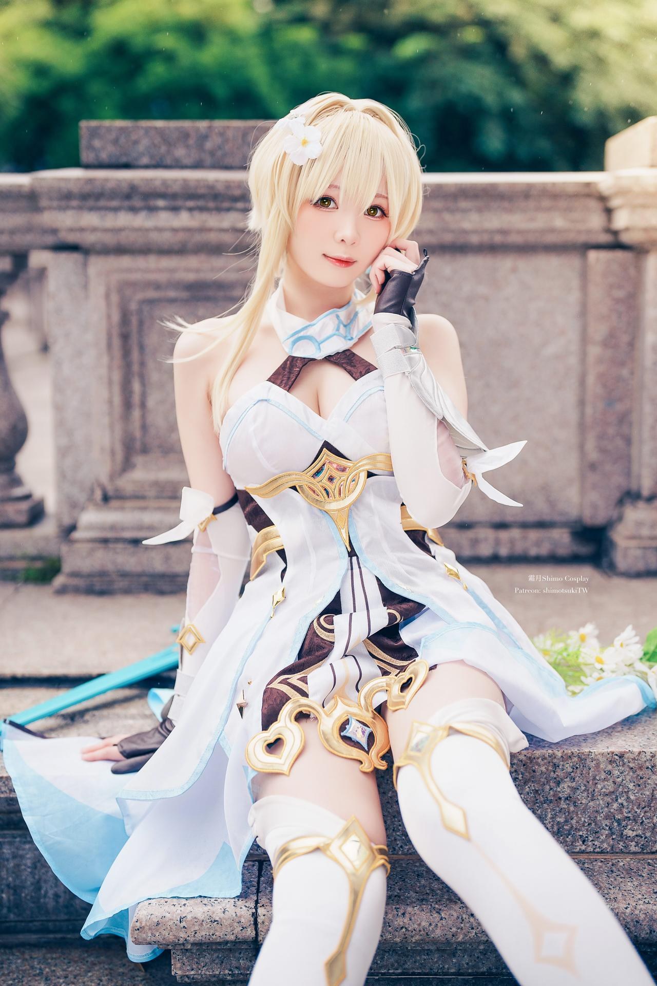 [Cosplay] 霜月shimo - 성인 실사 화보 세트 18P