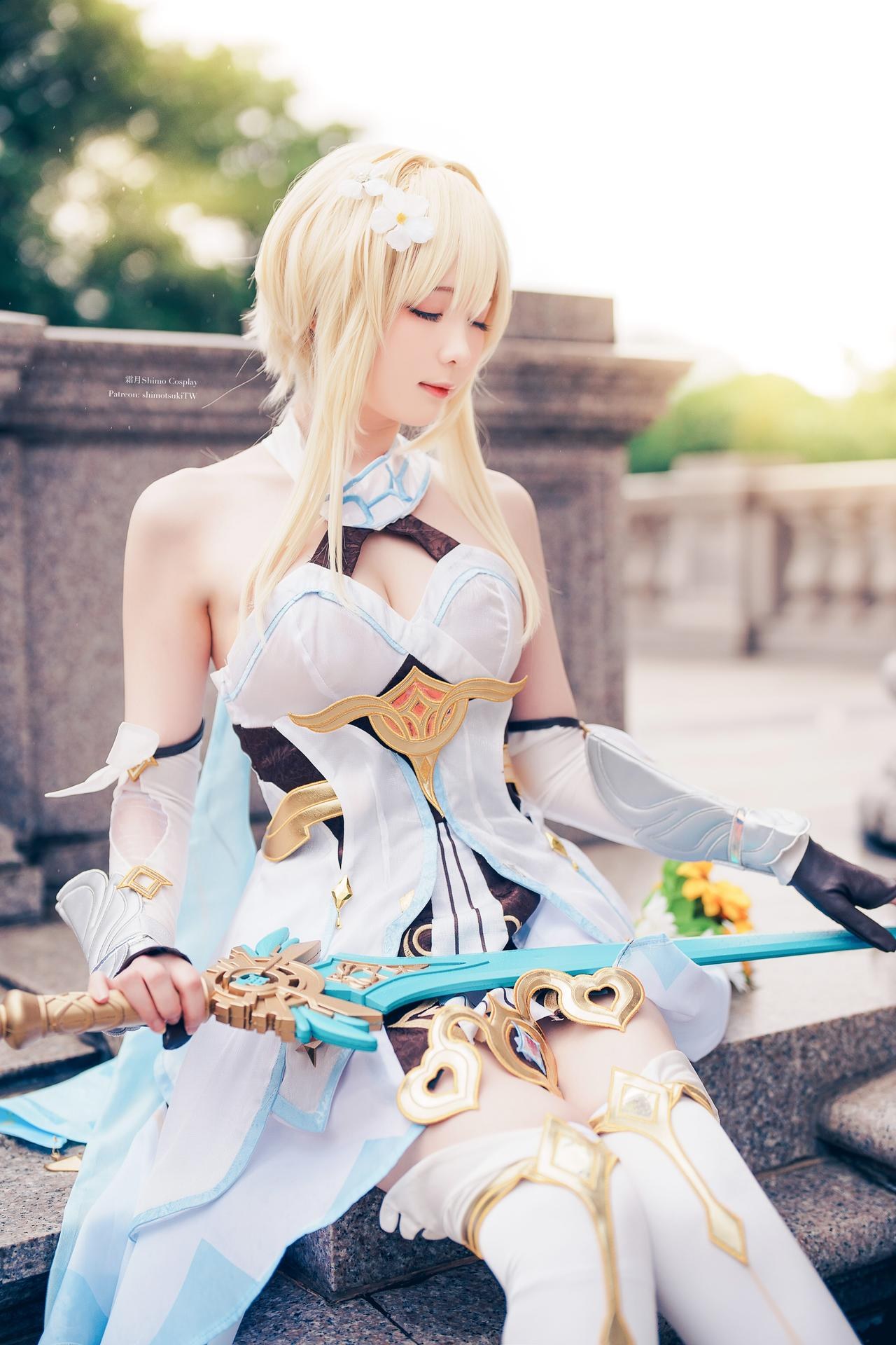 [Cosplay] 霜月shimo - 성인 실사 화보 세트 18P