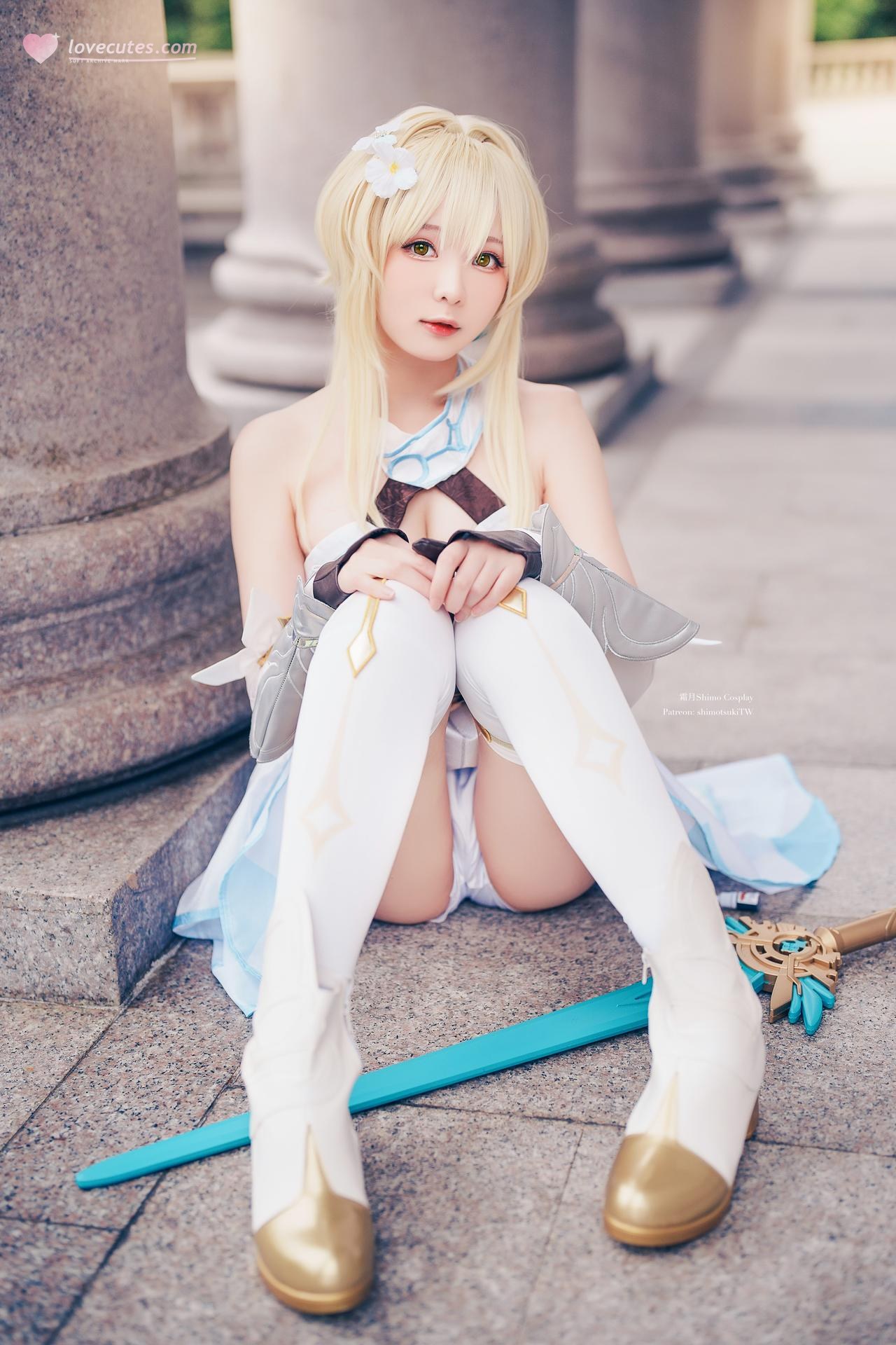 [Cosplay] 霜月shimo - 성인 실사 화보 세트 18P