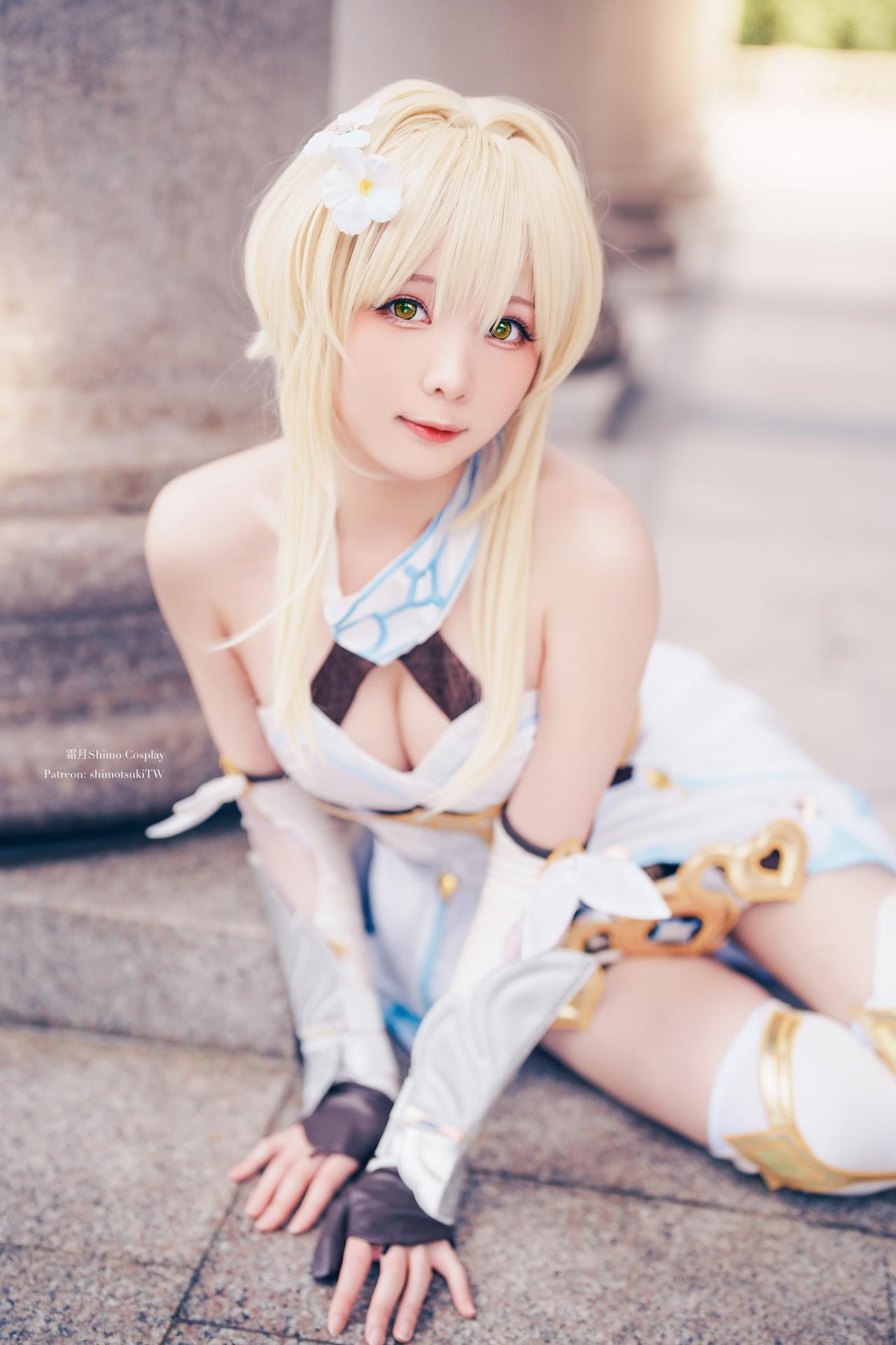 [Cosplay] 霜月shimo - 성인 실사 화보 세트 18P