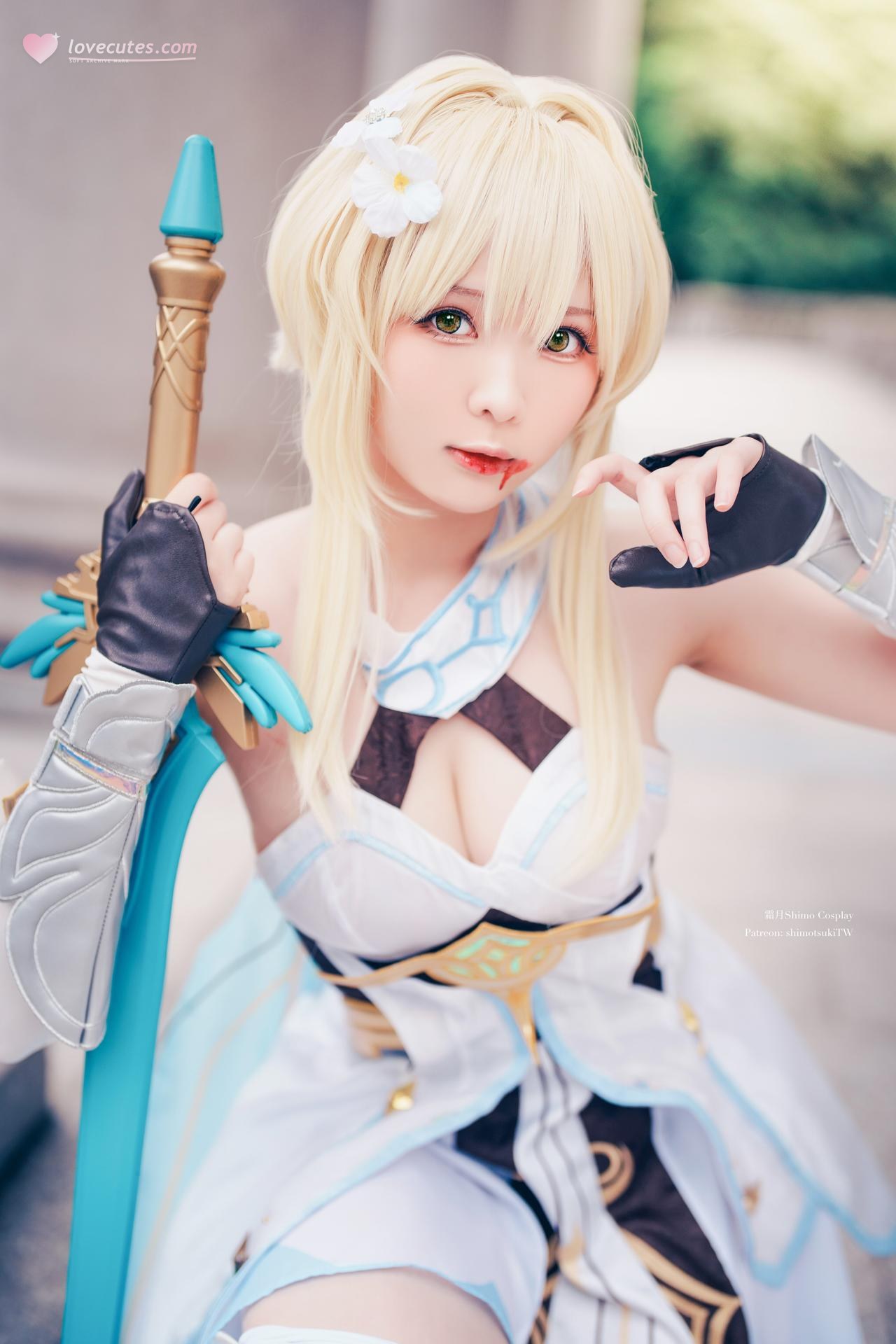 [Cosplay] 霜月shimo - 성인 실사 화보 세트 18P