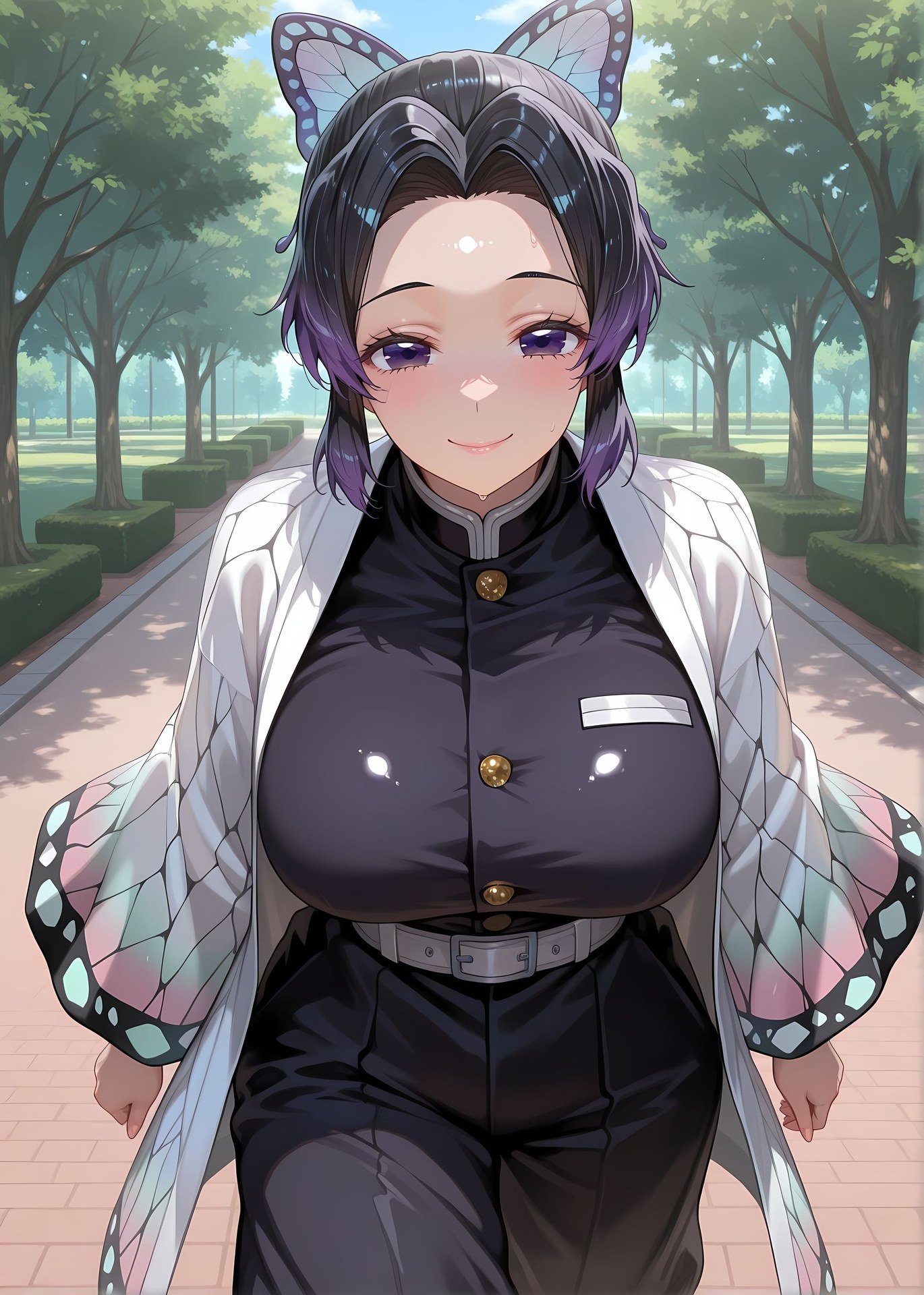 AI Porn - Demon Slayer Shinobu Kocho đồ bó sát kimono phong cách ướt bộ sưu tập AI 177P