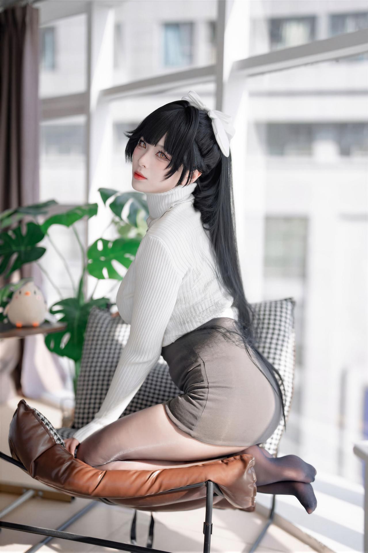 [Cosplay] 轩萧学姐 - 성인 실사 화보 세트 68P
