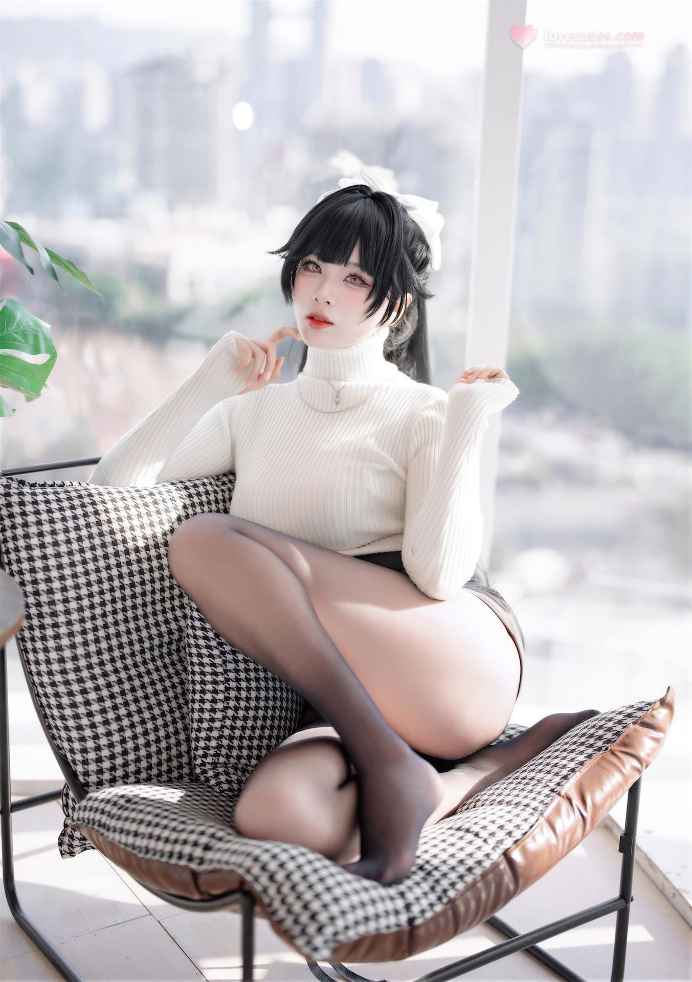 [Cosplay] 轩萧学姐 - 성인 실사 화보 세트 68P