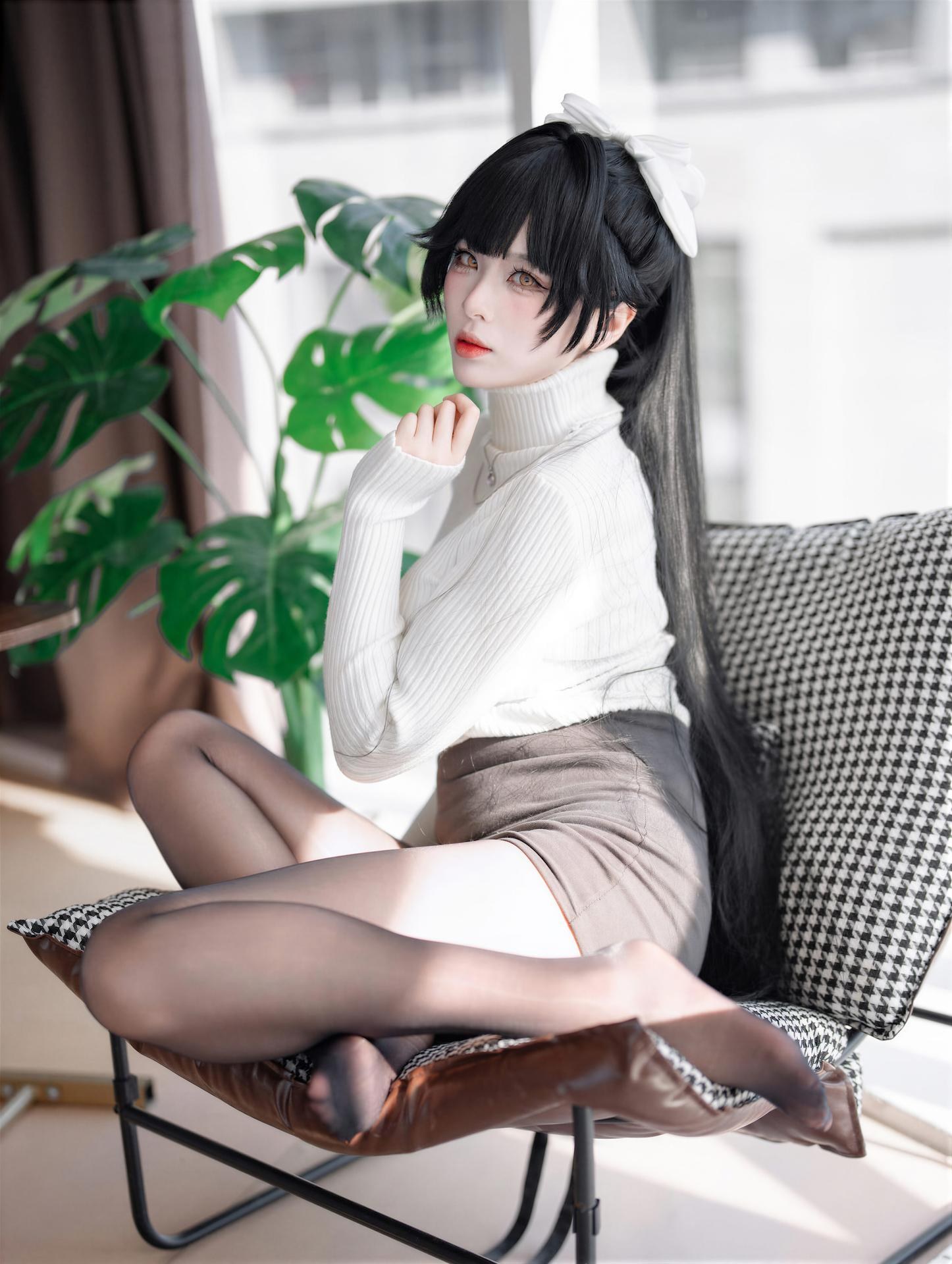 [Cosplay] 轩萧学姐 - 성인 실사 화보 세트 68P