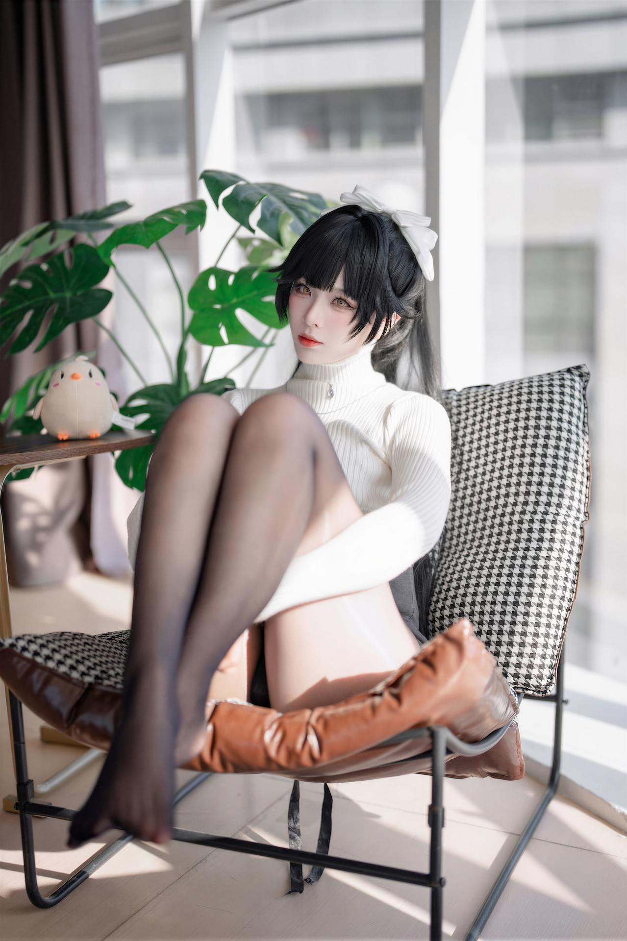 [Cosplay] 轩萧学姐 - 성인 실사 화보 세트 68P