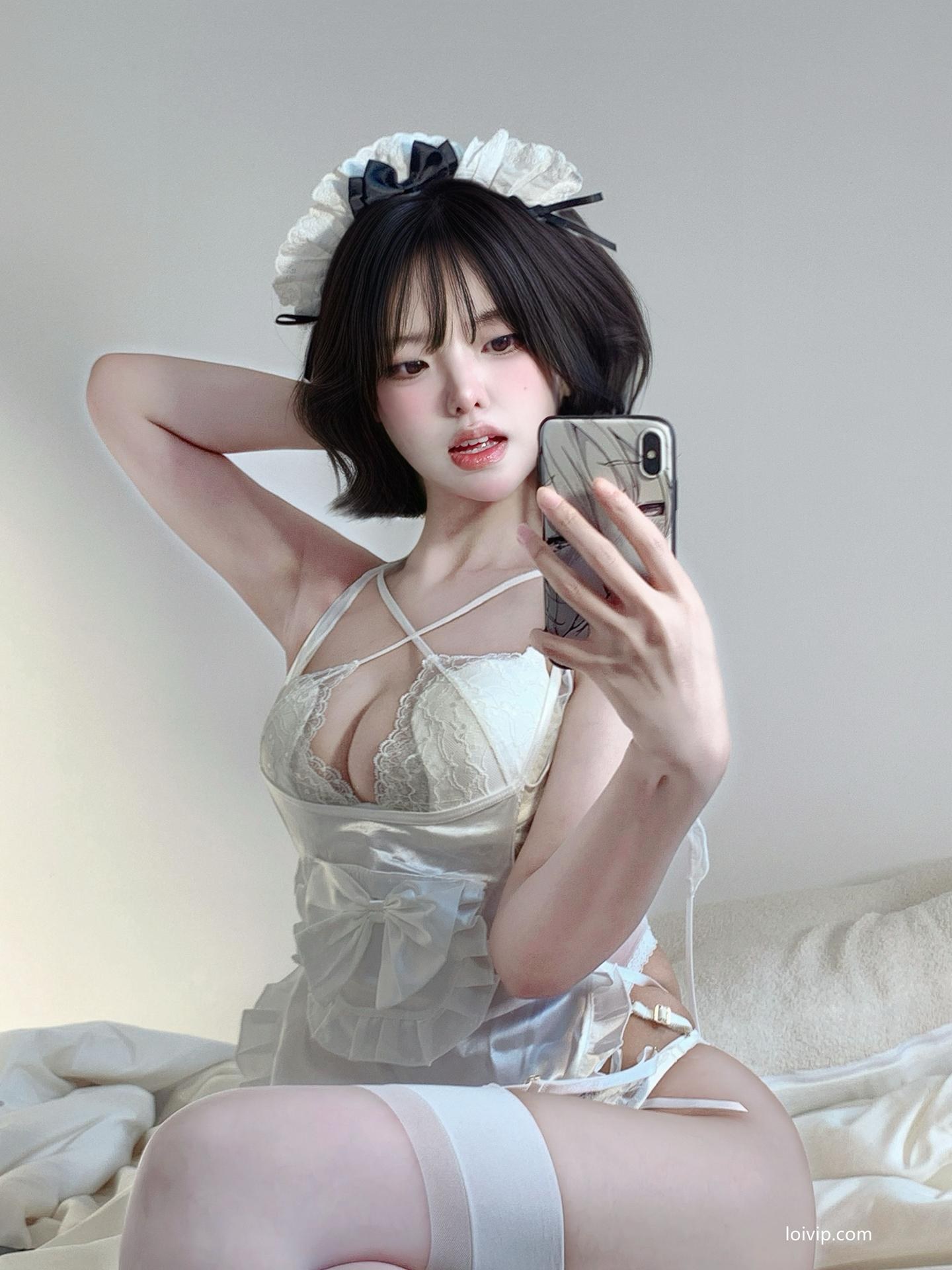 [私房] 你的真真u - 纯欲甜：甜系内衣美胸大尺度私房 45P1V