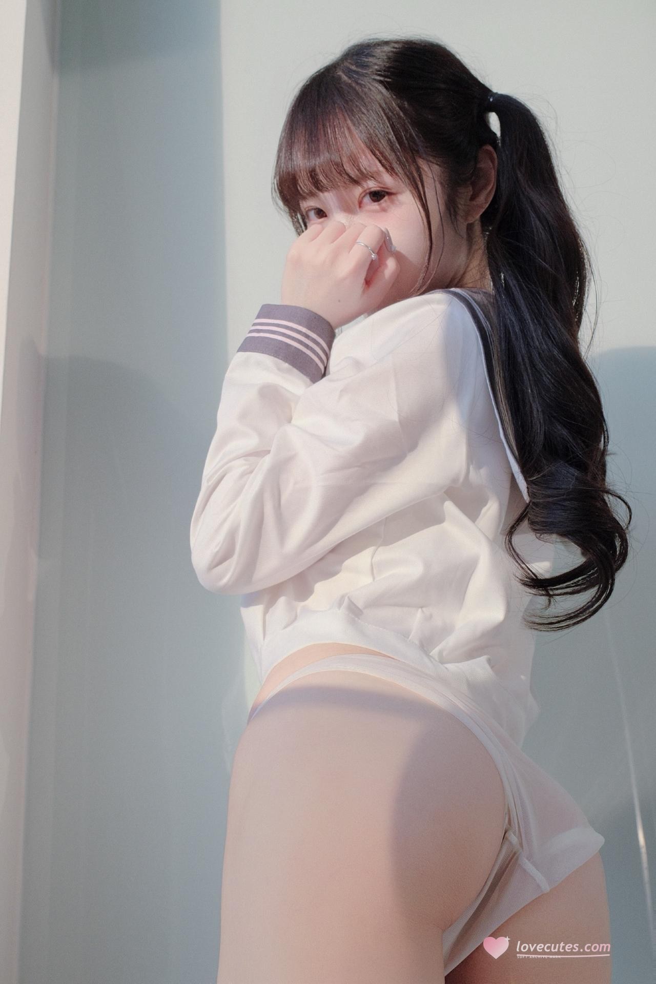 [私房] Keke Xiaobaitu - After-Class Private Time コスプレ写真集 48P